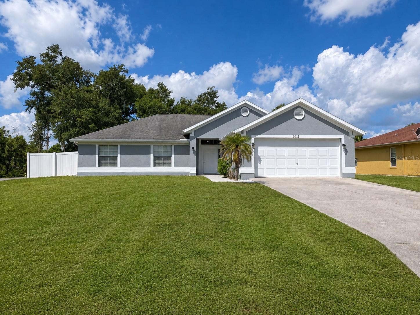 Welcome to this great value 3-bedroom, 2-bath home nestled on a spacious lot in one of North Port's most desirable residential neighborhoods. Offering an ideal blend of comfort, functionality, and Florida living, this home features a bright, open floor plan with generous living spaces, a well-appointed kitchen, and a split-bedroom design that provides added privacy for family and guests. The spacious primary suite offers a peaceful retreat with an en-suite bath and ample closet space, while the additional bedrooms provide flexibility for family, guests, or a home office. Venture outside and enjoy the oversized yard with plenty of room to create your dream outdoor oasis, add a pool, or simply relax and entertain. Located in the rapidly growing City of North Port, this home is just minutes from shopping, dining, medical facilities, parks, golf courses, and the popular North Port Aquatic Center. Outdoor enthusiasts will appreciate nearby Warm Mineral Springs, the Myakkahatchee Creek Environmental Park, miles of walking and biking trails, and easy access to Gulf Coast beaches including Venice, Englewood, and Manasota Key. Commuters will enjoy convenient access to I-75, making travel to Sarasota, Venice, Punta Gorda, and Fort Myers effortless. Whether you're looking for a full-time residence, seasonal getaway, or investment opportunity, this home offers exceptional value in one of Southwest Florida's fastest-growing communities.