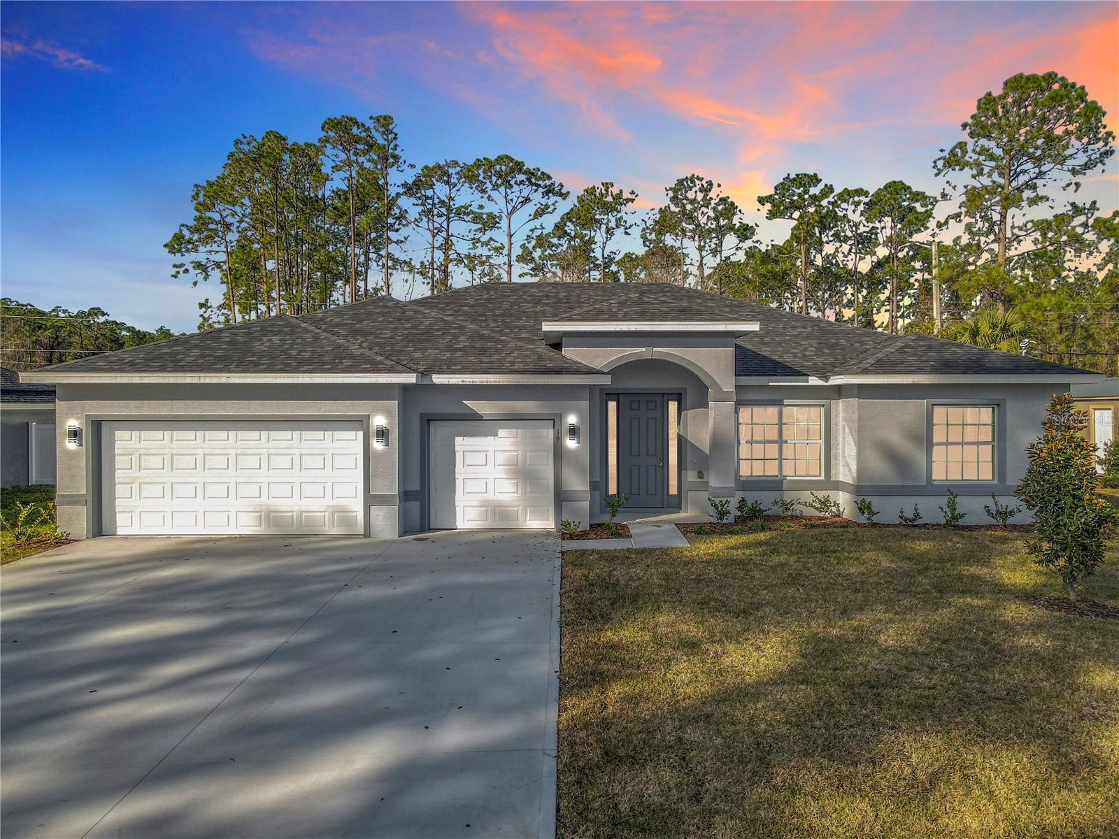 Virtually Staged. Move-in ready, newer construction home in the highly desirable Cypress Knoll – Prime Palm Coast Location
Enjoy comfort, space, and an active Florida lifestyle in this beautifully upgraded Augusta model located in the desirable Cypress Knoll neighborhood of Palm Coast.
This newer construction home offers 4 bedrooms, 2 bathrooms, and a rare 3-car garage, with a thoughtfully designed split floor plan that provides both privacy and functionality—perfect for families, professionals, or anyone needing extra space.  Enjoy a spacious backyard with plenty of room to add your dream pool.
Inside, you’ll find:
An open-concept kitchen with center island, breakfast nook, and formal dining area
A large, light-filled living space with oversized sliding glass doors leading to the covered back porch
Flexible bonus space ideal for a home office or den
A spacious primary suite with a deluxe bathroom and generous walk-in closets
Additional features include high ceilings, upgraded 8’ interior doors, irrigation system, and quality finishes throughout that create a bright and inviting atmosphere.
Location is a standout feature. Just 5 minutes from the Southern Recreation Center, to enjoy access to 15 tennis courts, 12 pickleball courts, walking & biking scenic trails, fitness facilities, and community activities. Minutes from Publix, Target, AdventHealth Palm Coast, restaurants, I-95, and Flagler Beach—offering the perfect combination of convenience and the Florida lifestyle.  This home offers the convenience of modern construction combined with a vibrant, active lifestyle in one of Palm Coast’s most sought-after areas.  Seller may consider contributing toward buyer closing costs with a strong offer.  Available now – schedule your showing today!