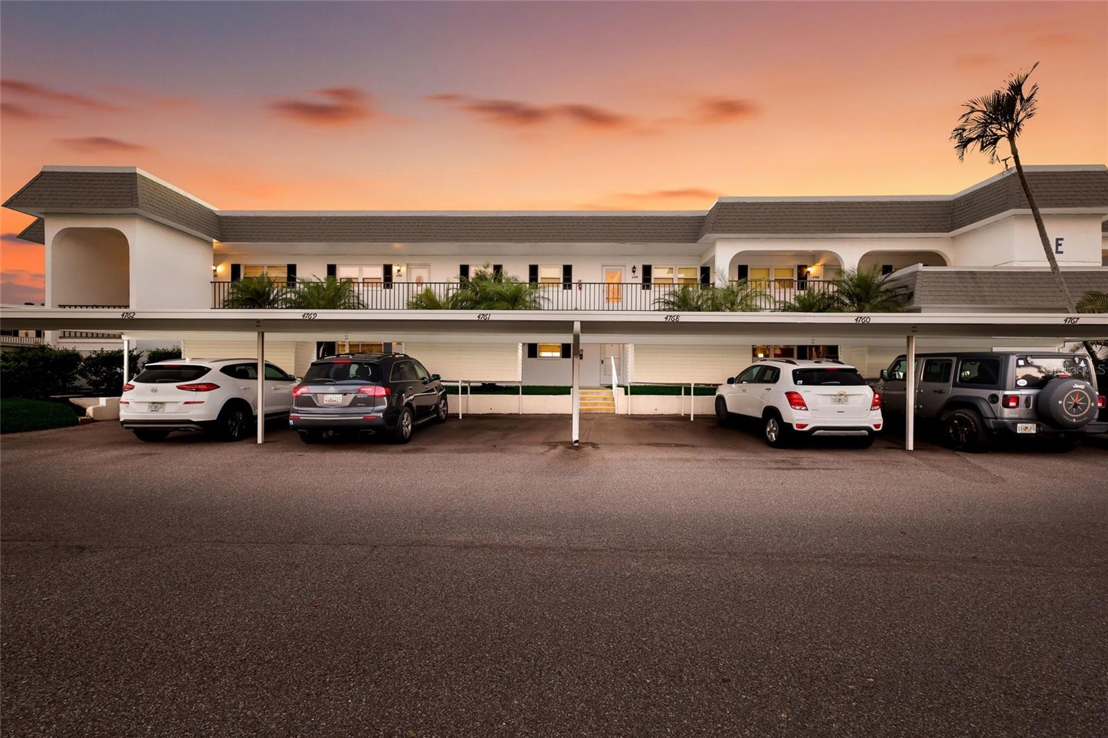 ****MOTIVATED SELLER**** Major Market Price Adjustment. Welcome to Mount Vernon, a well-established 55 and over waterfront community consisting of condominiums, town homes, and single-family homes. The condominium you are looking at is located on the banks the intercoastal overlooking Sarasota Bay. The building is elevated to have been untouched during the hurricanes of 2024. The home has a panoramic view to the southwest from the wall-to-wall patio doors giving you fabulous sunsets most of the year. The same view is visible from the primary bedroom. The condominium consists of two bedrooms, two bathrooms, and a large open floor plan that spans nearly the entire length of the condominium. The original Florida room was opened to the home sometime in the past and is air conditioned. The kitchen overlooks the living area with a large granite countertop separating them. There are new vanities, sinks, plumbing fixtures and toilets in both bathrooms. The water heater, garbage disposal and dishwasher were replaced in 2025. The existing refrigerator works. However, seller will provide a credit at closing for a replacement. The condominium has been refreshed and is ready for your up-to-date personal touches. Your assigned parking space is right in front of your front door. The community is golf-cart friendly and has no upcoming assessments There is a community building with a gathering room with weekly activities, a pool, pickle ball courts, shuffleboard court and walking and bike paths. This is a perfect snowbird community. It is just what you need to get away from winter and enjoy living in paradise. Did I forget to say that you are about two miles from the gorgeous beaches of Anna Maria Island and short drive to shopping, restaurants, hospitals, and Sarasota Airport.