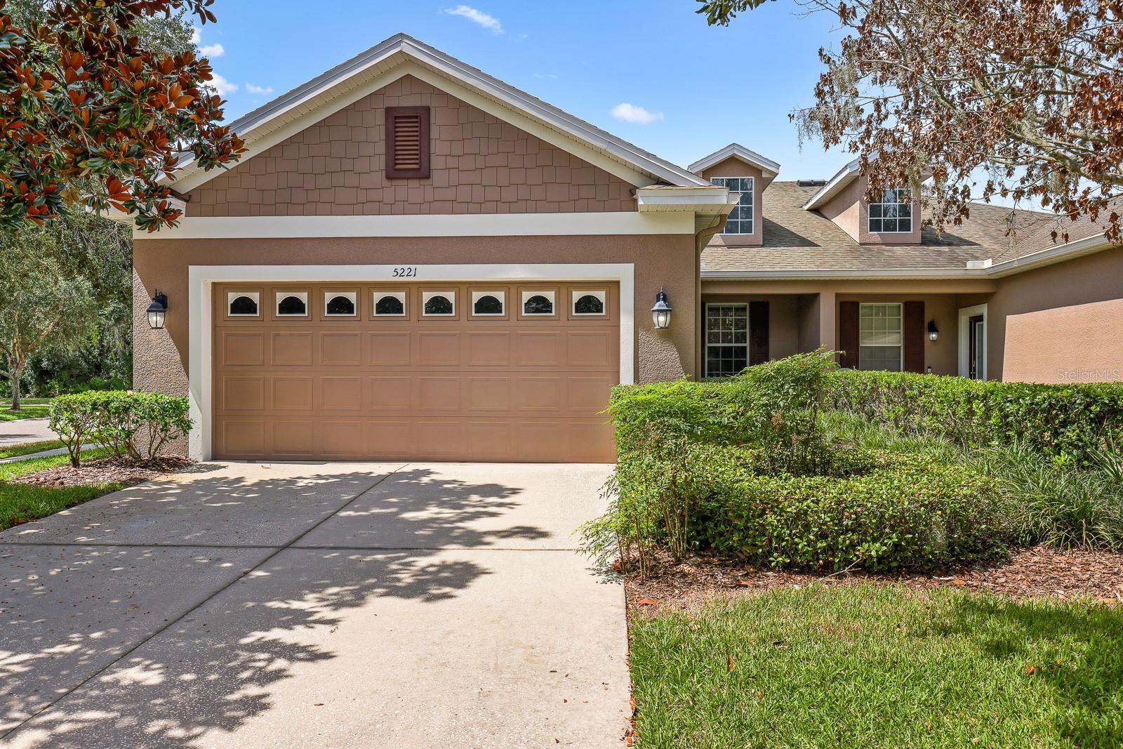 Virtually Staged. Residents of Fishhawk Ranch have access to extensive amenities including multiple pools, tennis courts, basketball courts and pickleball courts. Dog parks and a skate park, play grounds and fitness centers. Zones for top rated shcools. Easy access to Hwy 301 and I-75 makes for easy commutes in either direction. Plenty of shopping and dining options with in a short distance. 

Welcome to this spacious single-story villa located in the sought-after community of Starling at Fishhawk Ranch! This 3-bedroom, 2-bathroom home with a 2-car garage offers a thoughtfully designed split-bedroom floor plan and a versatile bonus room—perfect for a media room, office, or den. The open great room is filled with natural light, creating a warm and inviting space for living and dining.

The kitchen is a true highlight, featuring granite countertops, 42” cabinets, stainless steel appliances, a pantry closet, and a breakfast bar for casual dining. Ceramic tile flooring flows throughout the main living areas, while the bedrooms and bonus room are comfortably carpeted. The sizable laundry room provides plenty of convenience and storage space.

Retreat to the primary suite, which boasts a spacious en-suite bathroom complete with split vanities, a relaxing garden tub, separate shower, private water closet, and a huge walk-in closet. The two secondary bedrooms share access to the second full bathroom. Enjoy the outdoors on the screened lanai, perfect for relaxing or entertaining.

Complete lawn maintenance, including mowing, shrub pruning, irrigation system service, turf and plant fertilization and plant pest control, is provided in the rental services saving you time and money!

NOTE: Additional $59/mo. Resident Benefits Package is required and includes a host of time and money-saving perks, including monthly air filter delivery, concierge utility setup, on-time rent rewards, $1M identity fraud protection, credit building, online maintenance and rent payment portal, one lockout service, and one late-rent pass. Renters Liability Insurance Required. Call to learn more about our Resident Benefits Package.