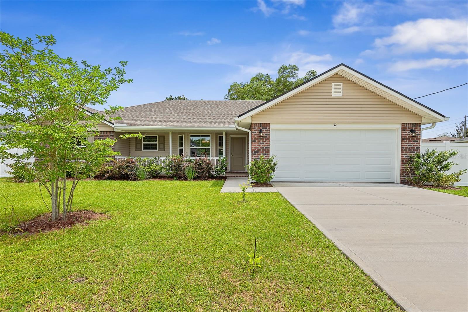 Better than new and built in 2024! This stunning brick home in desirable Palm Coast offers all the benefits of new construction—plus valuable upgrades already completed for you.
The current owners have added a brand-new vinyl privacy fence, gutters, garage door opener, and refrigerator—features not included by the builder. Inside, you'll find a bright and spacious open-concept floor plan with a beautifully designed kitchen overlooking the living area and expansive fenced backyard, perfect for entertaining, pets, or family gatherings.
The split-bedroom layout provides added privacy, while the like-new condition means you can move right in and enjoy. Conveniently located just minutes from beautiful beaches, popular dining destinations, shopping, parks, and everyday amenities, this home offers the perfect blend of comfort and convenience.
Don't miss this incredible opportunity—their loss is your gain!