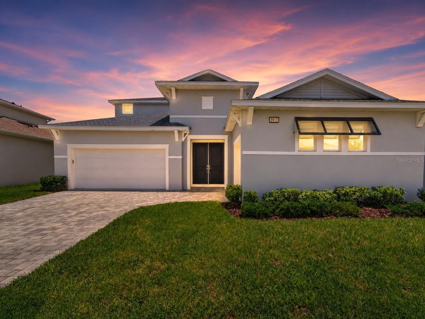 Luxury. Privacy. Resort-Style Living. Welcome to one of Epperson's most desirable courtyard homes.
Positioned within the sought-after Epperson Crystal Lagoon Community, this stunning Biscayne Homes Osprey III offers an exceptional combination of luxury design, thoughtful upgrades, and everyday functionality—all priced below comparable luxury homes, making it an incredible opportunity for today's buyer.
Designed around a spectacular private courtyard, this 5-bedroom, 4.5-bathroom residence offers over 3,250 heated square feet (4,553 total) where nearly every main living space overlooks your own screened pool and outdoor entertaining area. Whether you're hosting family gatherings or enjoying a quiet evening at home, the seamless indoor-outdoor design creates a lifestyle that is both elegant and inviting.
The covered lanai features a fully equipped outdoor kitchen, spacious seating areas, and a screened pool enclosure designed for year-round Florida enjoyment.
The first-floor owner's retreat is a true private sanctuary featuring direct pool access through sliding glass doors, a spa-inspired bathroom with a freestanding soaking tub, oversized walk-in shower, dual vanities with quartz countertops, and custom-designed walk-in closets that maximize both organization and storage.
At the heart of the home, the gourmet kitchen showcases quartz countertops, shaker-style cabinetry, stainless steel appliances, built-in oven and microwave, stainless vent hood, electric cooktop, oversized pantry, and an expansive island that opens beautifully to the dining and family room—perfect for entertaining.
The thoughtfully designed floor plan also includes two additional first-floor bedrooms connected by a Jack-and-Jill bathroom, while upstairs offers two spacious bedrooms, a full bath, an oversized bonus room, and an additional flex space ideal for a home office, study area, or media room. An extended balcony provides yet another place to relax and unwind.
Beyond its beautiful design, this home offers valuable upgrades already in place, including a water filtration system, Tesla EV charging station, custom owner's closet systems, and remaining builder warranty coverage—features that add convenience and value without the additional expense of building new.
The HOA includes Ultra-Fi high-speed internet and cable, while residents enjoy world-class amenities including the famous Epperson Crystal Lagoon, sandy beaches, paddleboarding, kayaking, swim-up bar, cabanas, walking trails, parks, resident events, and more.
Located just minutes from KRATE at The Grove, restaurants, shopping, hospitals, top-rated schools, and major highways with convenient access to Downtown Tampa, Tampa International Airport, and Orlando.
Luxury courtyard homes with private pools and premium upgrades are rarely available in Epperson. Schedule your private showing today and discover why this exceptional home stands apart from the rest.