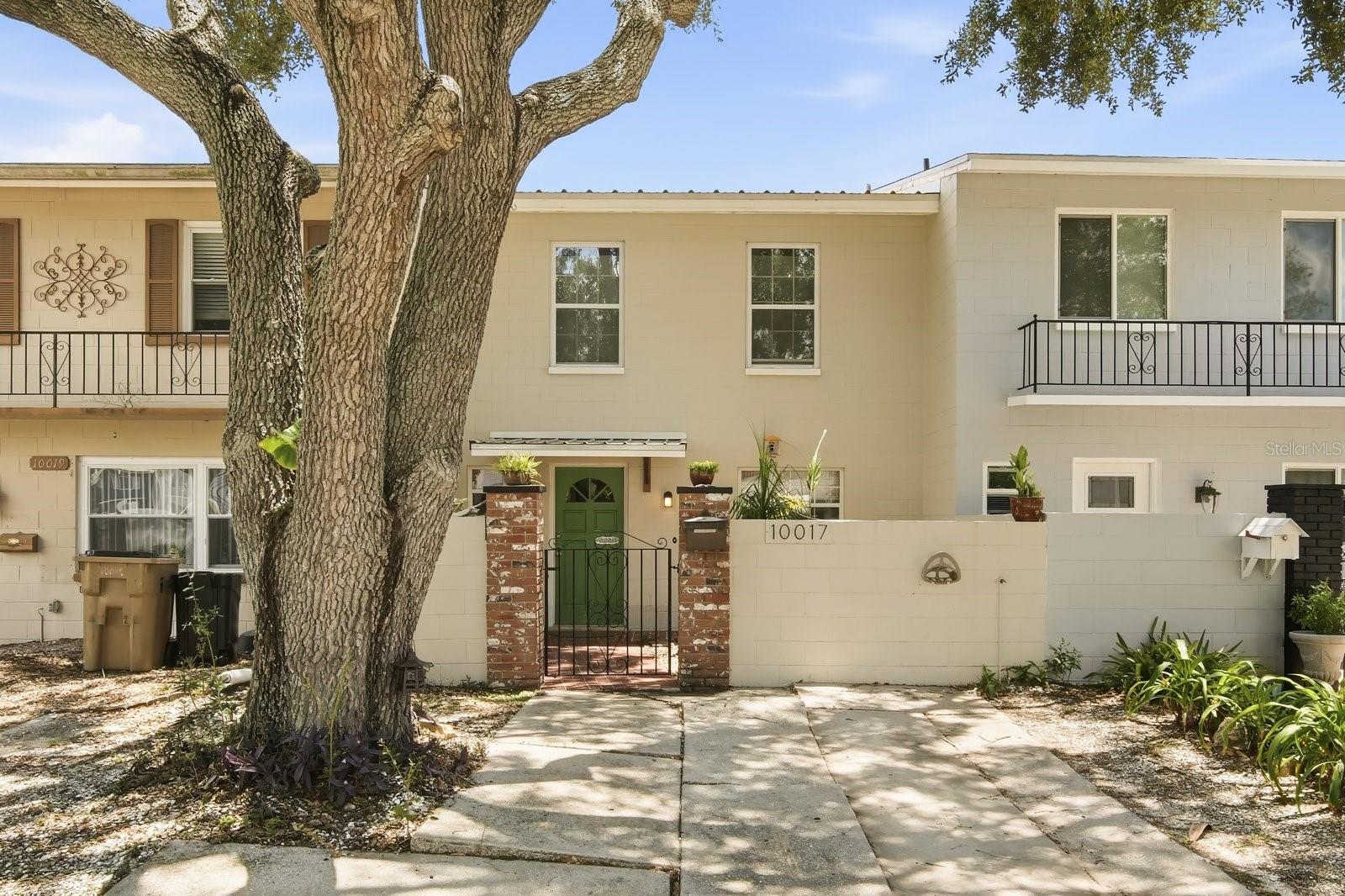 Enjoy the freedom of NO HOA in this well-maintained townhome located in the heart of Temple Terrace, a community known for its mature trees, convenient location, and easy access to shopping, dining, parks, major highways, and the University of South Florida. A 4-year-old roof provides peace of mind, while the double driveway offers ample parking for residents and guests. The inviting terrace-style entry welcomes you into a thoughtfully designed floor plan featuring a spacious living area and a kitchen accented with a stylish backsplash, window over the sink and a convenient two-seat breakfast bar—perfect for casual meals or morning coffee. A dedicated laundry/utility room with additional storage helps keep everything organized, and you’ll appreciate the extra storage space tucked beneath the staircase. Upstairs, all bedrooms are privately situated away from the main living areas. The primary bedroom is enhanced with elegant crown molding, creating a relaxing retreat. Ceiling fans throughout the home add comfort year-round, while the upstairs carpeting provides warmth and coziness. Step outside to enjoy the fenced backyard, offering room for pets, gardening, entertaining, or simply relaxing in your own private outdoor space. Whether you’re looking for your first home, an investment property, or a low-maintenance lifestyle, this townhome delivers comfort, convenience, and value in one of Tampa Bay’s most established communities. With no HOA fees this Temple Terrace gem is one you won’t want to miss.