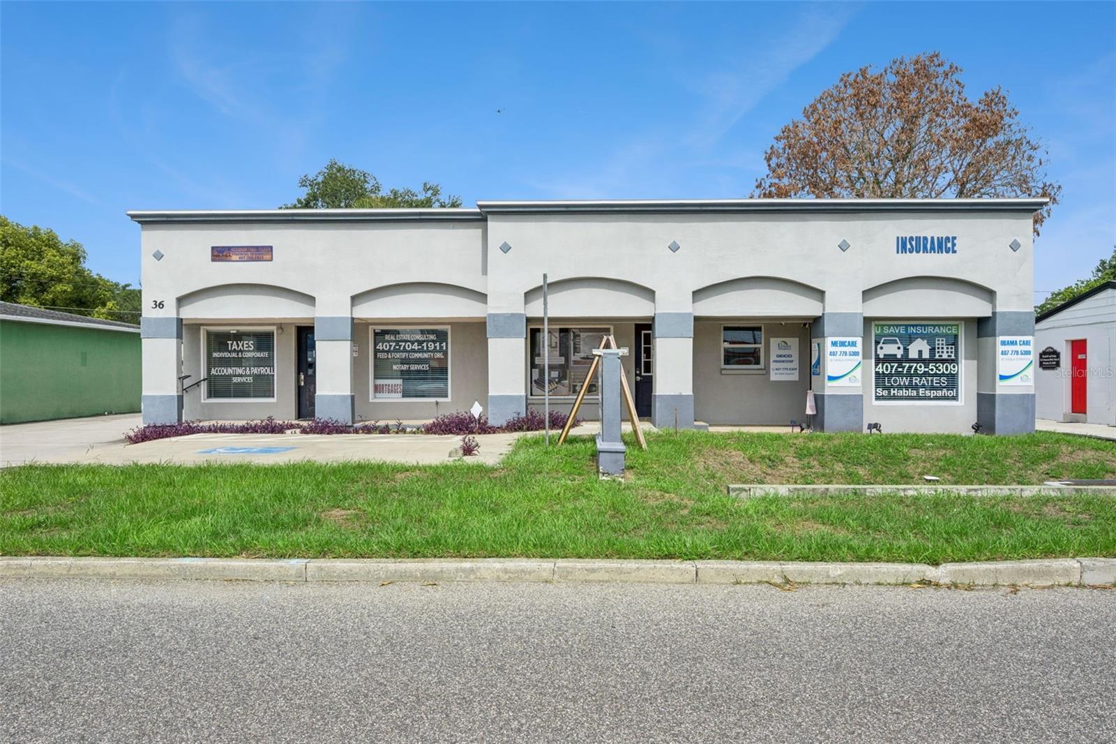 Welcome to 36 S Semoran Blvd! This one is truly a unique opportunity for both Investor or Owner-Operator! This property is fully lease with three healthy tenants, currently charging below market value!

As an Owner-Operator, this unit has so many great qualities going for it! Prime location right off of Semoran and 408, with tons of daily traffic, and private parking, this is perfect for a smaller shop with low guest traffic or low staffing needs. Tons or private offices and multiple access points in and out of the property, this is truly ready for anything!
