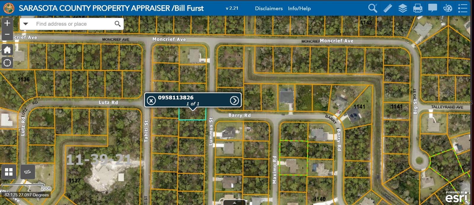 PORT CHARLOTTE SUB 25 - Land