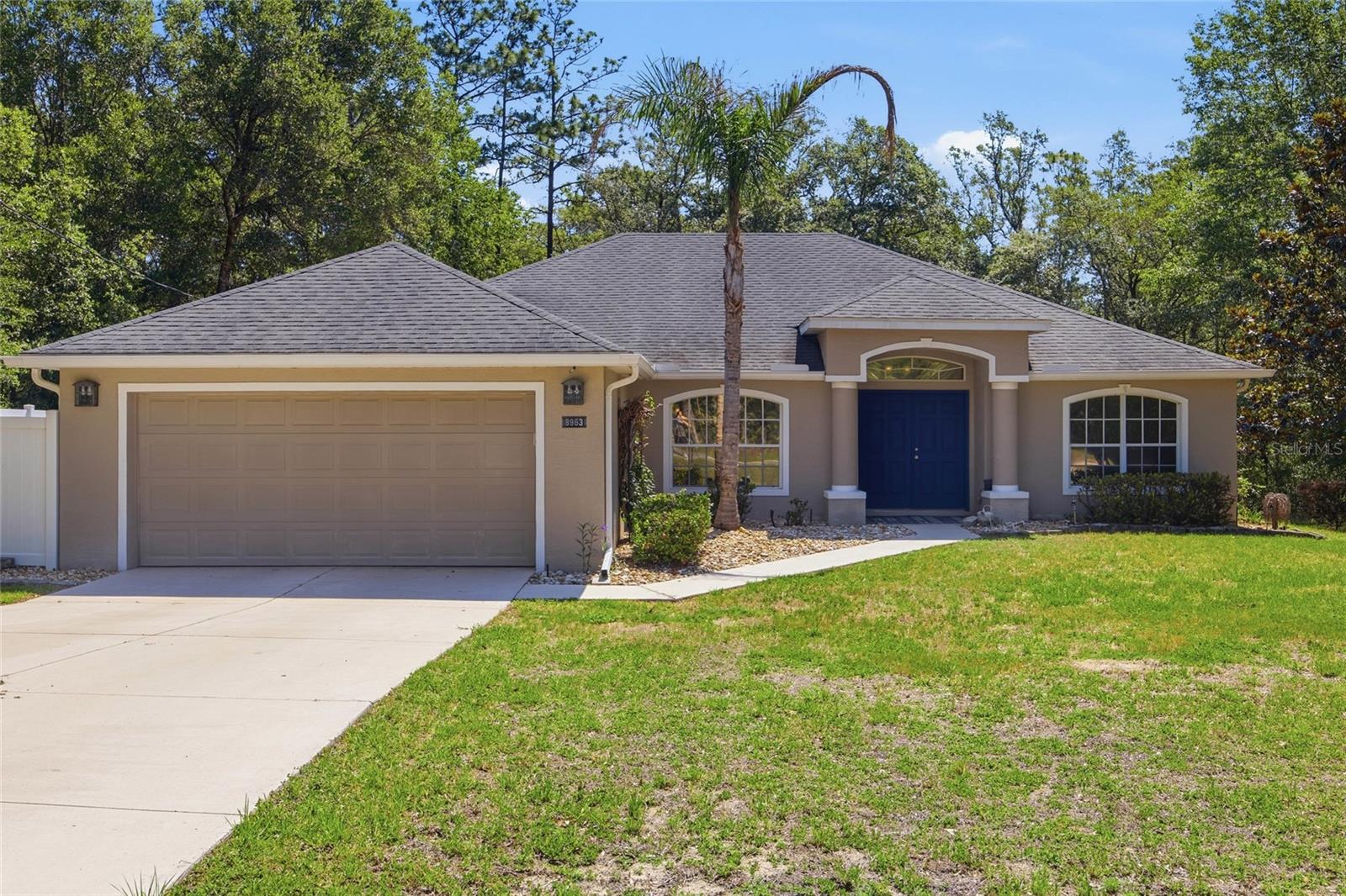 Welcome to your own private slice of Citrus Springs! This beautifully maintained 3 bedroom, 2 bathroom pool home with a dedicated office offers the perfect blend of comfort, functionality, and room to roam both inside and out.

From the moment you arrive, you’ll notice the attention to detail and thoughtful upgrades throughout the property. Enjoy peace of mind with outdoor motion lighting, a wired alarm system, gutters, irrigation system, and surround sound wiring already in place.

Step outside to your backyard oasis featuring a sparkling pool with a NEW pool pump and pool heater, perfect for year-round enjoyment. The property is fenced with a combination of new chain link and vinyl fencing, offering both privacy and space for pets, play, or entertaining. Lime trees planted throughout the property are already producing, adding a charming touch of Florida living right at home.

Inside, the spacious layout includes a versatile office space ideal for working from home, homeschooling, or creating your own flex room. The garage is equipped with built-in shelving, bike hooks, and a newer garage door opener for added convenience and organization. Need storage? The attic offers ample space for all your seasonal items and extras.

If you’ve been searching for a move-in ready pool home with upgrades already done and outdoor space to truly enjoy, this one checks all the boxes. Conveniently located in Citrus Springs while still offering that peaceful, tucked-away feel.

Schedule your private showing today!