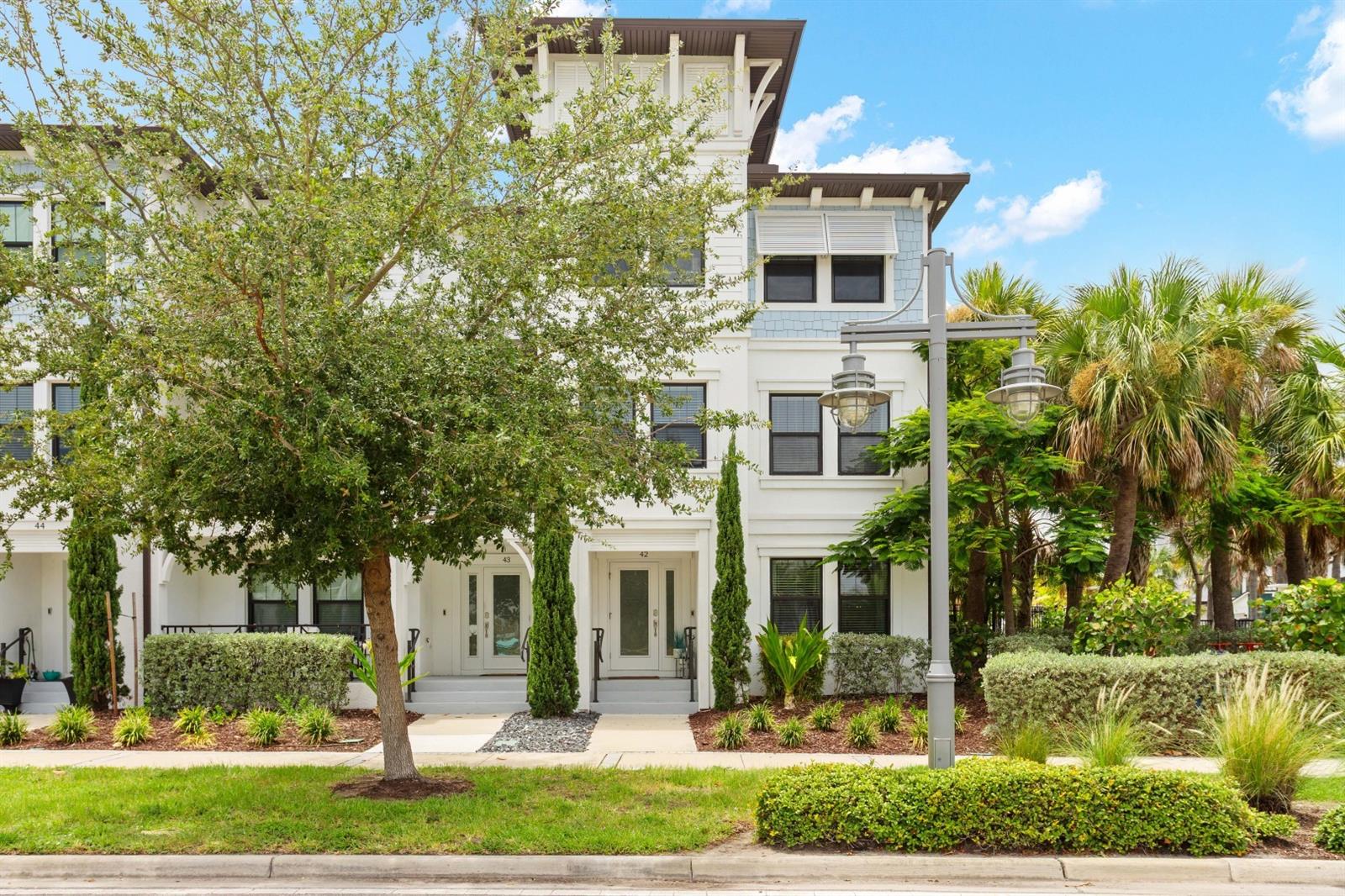 Experience elevated living in this beautifully upgraded end-unit townhome in the heart of the Westshore Marina District. Built with durable all-block construction, this newer residence is perfectly positioned on a premium lot overlooking tranquil pond and water views, with no front neighbors for added privacy.
Offering 4 bedrooms, 3.5 bathrooms, and a 2-car garage, the thoughtfully designed floor plan provides flexibility for a variety of lifestyles. The first floor features a private guest suite with a full bathroom, ideal for visitors, a home office, or multigenerational living.
The expansive second floor is designed for entertaining, featuring an open-concept living area and a spacious eat-in kitchen complete with quartz countertops, upgraded stainless steel appliances, a gas range, walk-in pantry, and abundant cabinetry. A conveniently located powder bath completes the level.
Upstairs, the third floor hosts the spacious primary suite, two additional bedrooms, a full hallway bathroom with a tub, and a dedicated laundry room. Porcelain tile floors extend throughout the first and second floors with luxury vinyl flooring on the third floor, offering a completely carpet-free interior.
Residents enjoy the amenities of this gated community, including a resort-style pool, fire pit, and scenic waterfront walking path. Just steps away are the shops and restaurants of the Westshore Marina District, along with local favorites including Hula Bay, Salt Shack, and the area's exciting new dining and retail destinations.
Ideally located just minutes from Tampa International Airport, International Plaza, Hyde Park, Downtown Tampa, Downtown St. Petersburg, and the Gulf beaches, this exceptional home offers the perfect blend of convenience, style, and waterfront living.