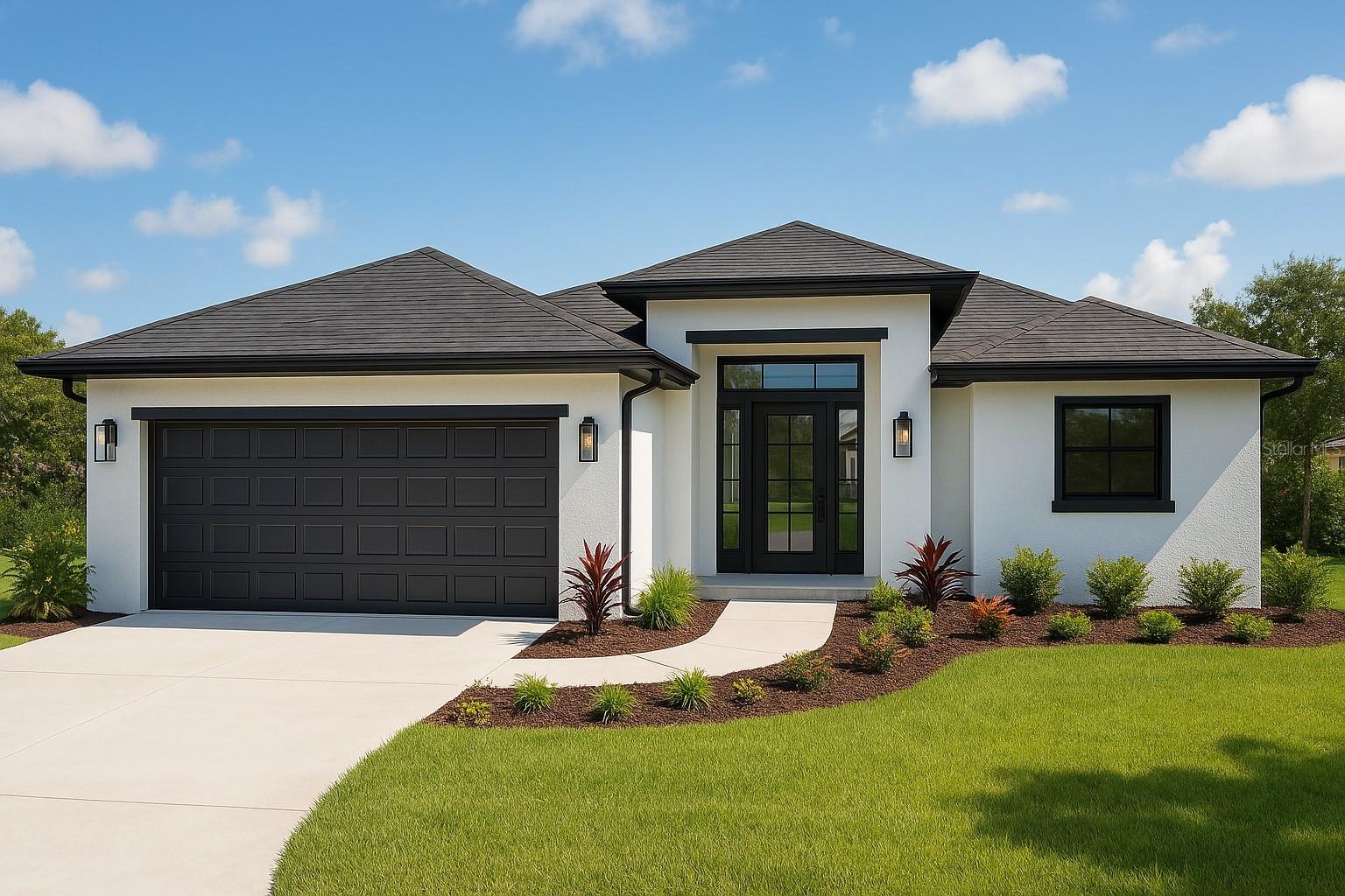 Under Construction. UNDER CONSTRUCTION. Your dream home is in the making! This brand new 4 bedroom, 3 bathroom home is currently under construction with an expected completion date of May 2026. Designed for modern living, it offers an open-concept floor plan, a spacious family room, and a chef-inspired kitchen with a large center island, perfect for entertaining and everyday life.  The thoughtful split-bedroom layout provides privacy, with the primary suite featuring a luxurious ensuite bathroom complete with dual vanities, a soaking tub, a walk-in shower, and an oversized walk-in closet. The remaining three bedrooms are generously sized and ideal for family, guests, or a home office.  Step outside to your covered lanai, perfect for relaxing or dining al fresco while enjoying Florida’s beautiful weather.  Buy early and enjoy the opportunity to customize your finishes and upgrades—from flooring and cabinetry to countertops and paint colors—to truly make this home your own.