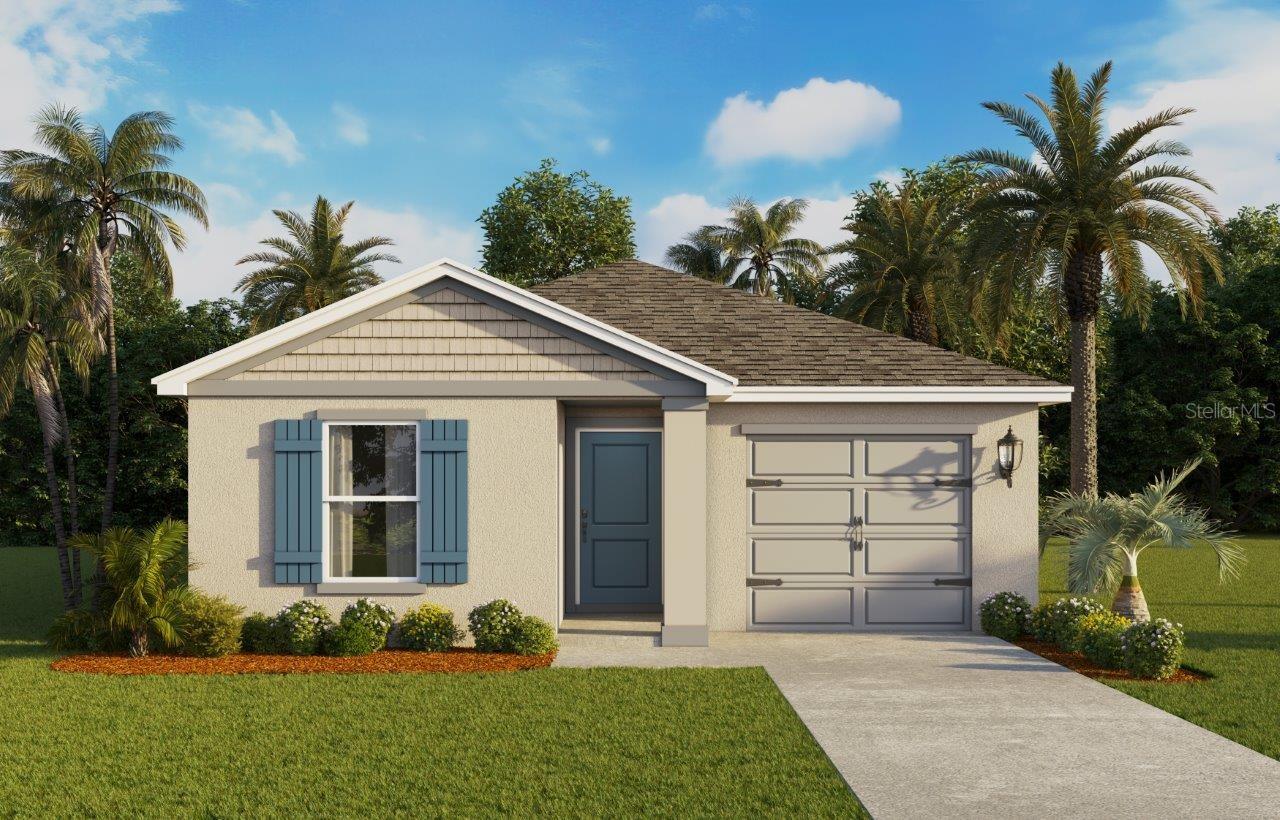 Under Construction. The Cameron is a thoughtfully designed one-story floorplan available in the beautiful Leoma's Landing community in Lake Wales, Florida. Homebuyers can choose from three modern exterior designs; each paired with a convenient one-car garage.

This new construction home features 4 bedrooms, 2 bathrooms, and 1,560 square feet of open, comfortable living space. The open-concept design connects the kitchen, dining, and living areas seamlessly ideal for hosting friends, family gatherings, or enjoying everyday life. The versatile layout also gives homeowners flexibility to create spaces for work, play, or relaxation.

The primary bedroom suite is tucked away at the back of the home for added privacy. It includes luxury vinyl plank flooring, a spacious walk-in closet, and a private bath with a dual vanity and walk-in shower. Secondary bedrooms are positioned toward the front of the home, each with its own closet and cozy carpet flooring, making them perfect for guest rooms, home offices, or bonus spaces.

At the heart of the Cameron is a stunning modern kitchen featuring shaker-style cabinetry, quartz countertops, stainless steel appliances, and a large kitchen island overlooking the dining and living areas perfect for meal prep and socializing.

Discover comfort, style, and functionality in one of our most popular one-story homes. Contact us today to schedule a tour of the Cameron at Leoma's Landing in Lake Wales, Florida

*Photos are of similar model but not that of the exact house. Pictures, photographs, colors, features, and sizes are for illustration purposes only and will vary from the homes as built. Home and community information including pricing, included features, terms, availability, and amenities are subject to change and prior sale at any time without notice or obligation. Please note that no representations or warranties are made regarding school districts or school assignments; you should conduct your own investigation regarding current and future schools and school boundaries.*