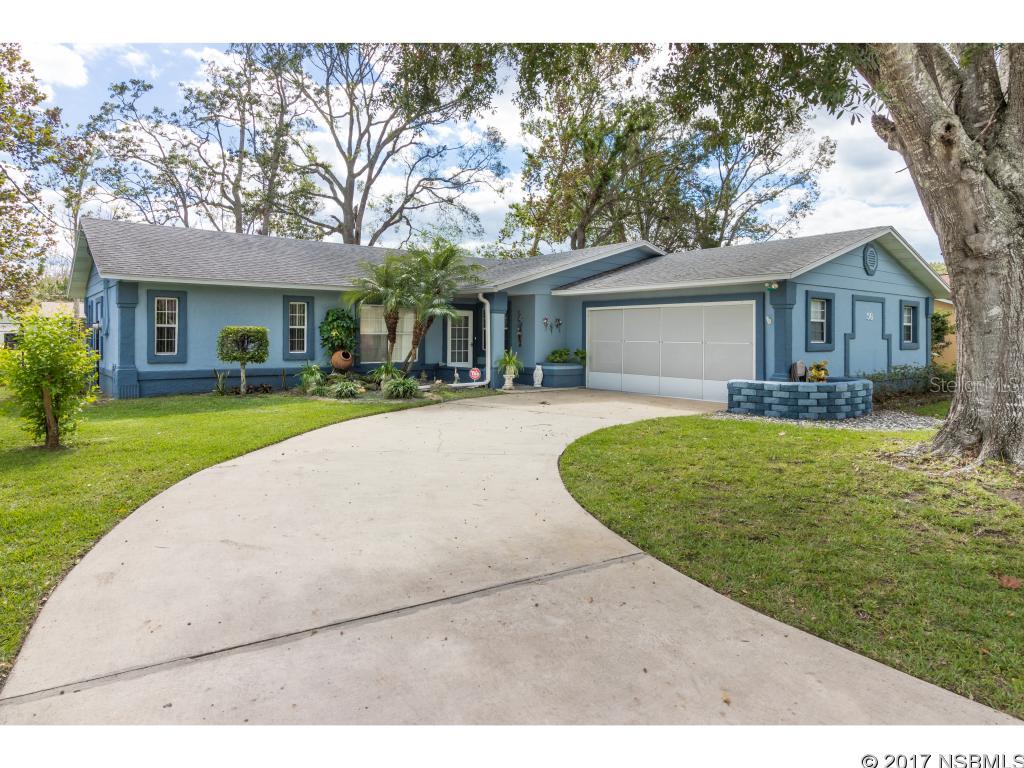 Beautiful and well maintained 3/2 home with spacious bedrooms,tile  floors,sprinkler system on well, garage with screen door located in a great neighborhood. Enjoy a cup of coffee on the back patio while taking in the great weather Florida has to offer. This is a home where you can raise a family. Excellent location! Close to publix, gas station, banks, schools, beach and more.. ;Water: City