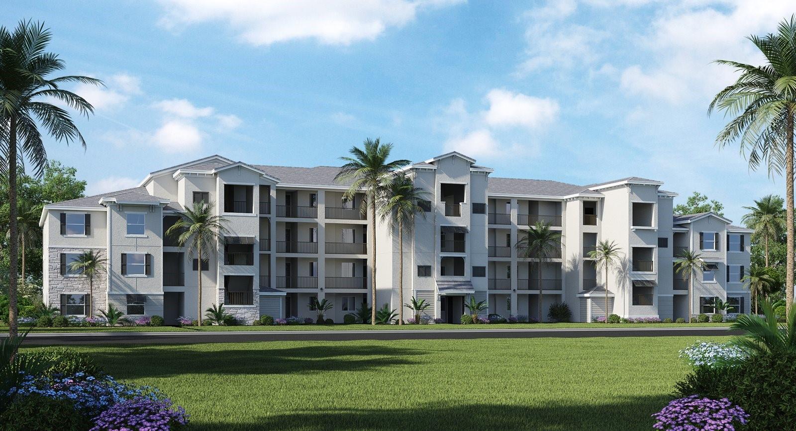 Under Construction. Experience the best of resort living at Wellen Park Golf & Country Club, where a luxurious clubhouse await. Just minutes away from Downtown Wellen, enjoy an effortless lifestyle that’s as relaxed or as active as you want it to be. This single-story condo is the largest plan in the collection. Near the foyer are a guest bedroom and den, which can also double as a bedroom. The kitchen has a dining room tucked to the side and opens to the living room with access to a lanai. The owner’s suite is situated toward the back of the home for privacy, complete with an attached bathroom and walk-in closet. Prices, dimensions and features may vary and are subject to change. Photos are for illustrative purposes only. Estimated delivery date is Aug/Sept 2026.
