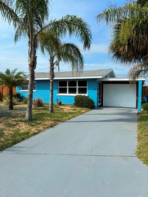 Welcome to 28 Azalea dr,Ormond Beach,Fl 32176. this beautifully renovated 2- bedroom,2- bath home offers 1,630 total square feet with 1,120 square feet under air and is located just a short walk-approximately two blocks - from the beach. No expense was spared in the extensive renovation of this move-in ready property .The stunning kitchen features brand -new real wood white shaker cabinetry with soft close doors,professionally installed quartz counter tops,stainless steel appliances , with 5-year transferable appliance warranty.The entire home showcases a modern coastal design with fresh interior and exterior paint,new interior doors,upgraded closets and windowsills,and professionally installed waterproof vinyl plank flooring throuout. the spacious rear family room provides additional living space rarely found in similar beachside homes . Both bathrooms have been tastefully updated with new vanities,countertops,and toilets.One bathroom features professionally installed low-maintenance shower wall system,while the second includes a professionally installed walk-in jacuzzi tub with shower. Major upgrades include a brand new roof in 2026,Honeywell whole-house generator with electric transfer switch,a 250 gallon underground propane tank,brand-new water heater with warranty ,and newer windows. Additional features include Large outdoor Patio with wood deck,outdoor shower ,beautiful low-maintenance landscaping with mature palm trees.Sprinkler system with a new pump and timer ,10x 12 storage shed.Large laundry room with brand new washer and dryer and transferable 5-yr warranty. This turnkey beachside home offers the perfect combination of modern upgrades,quality craftsmanship,backup power security,and an unbeatable location for a full-time residence,seasonal retreat ,or investment property. this exceptional home is ready to enjoy from day one.Schedule your private showing today and discover the best Ormond Beach living.Seller is willing to work with Buyers Agent.