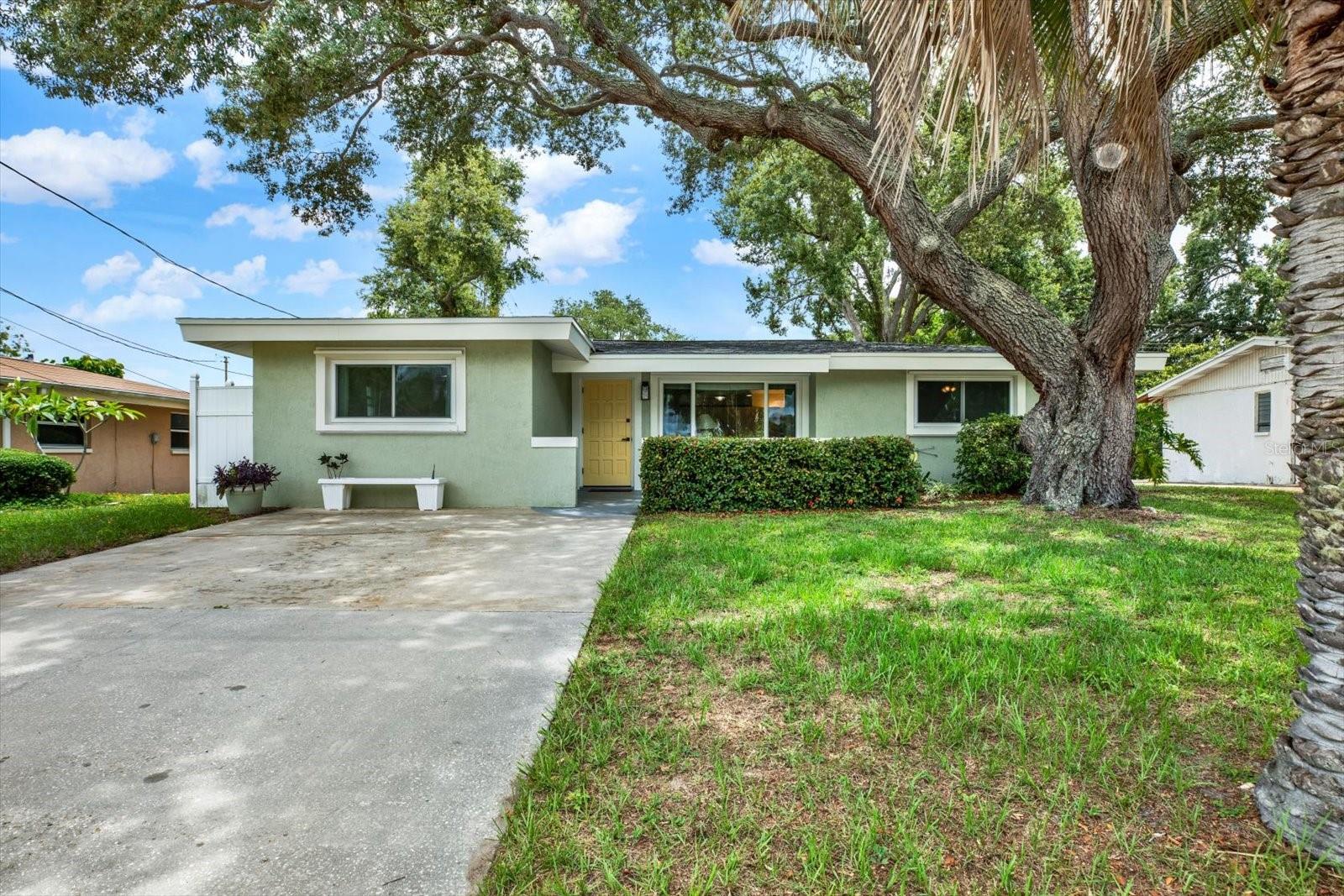 WELCOME HOME TO THIS CHARMING AND WELL-MAINTAINED 3-BEDROOM, 1.5-BATH SINGLE-FAMILY RESIDENCE LOCATED IN UNINCORPORATED PINELLAS COUNTY! From the moment you arrive, you'll appreciate the home's inviting curb appeal and welcoming presence. Inside, the OPEN-CONCEPT FLOOR PLAN creates a bright and spacious atmosphere, perfect for both everyday living and entertaining guests.

The garage has been thoughtfully converted into a VERSATILE BONUS ROOM that’s currently utilized as a 3rd bedroom but could easily serve as a home office, playroom, fitness room, or additional living space. For those needing garage parking or extra storage, the space can be converted back to its original use.

THIS HOME OFFERS NUMEROUS VALUABLE UPDATES, INCLUDING A BRAND-NEW ROOF INSTALLED IN 2024, UPDATED PLUMBING, HURRICANE SHUTTERS, AND WINDOWS AND DOORS REPLACED IN 2014, ENHANCING BOTH ENERGY EFFICIENCY AND CURB APPEAL. When the roof was replaced, the seller also added the third nail to the roof decking attachment, helping improve wind mitigation features and potentially reducing insurance costs. For added peace of mind, a RECENT FOUR-POINT INSPECTION WAS COMPLETED AND PASSED.

LOCATED IN A NON-FLOOD ZONE, THIS PROPERTY EXPERIENCED NO HURRICANE DAMAGE, offering additional confidence and peace of mind for future owners. Situated in Unincorporated Pinellas County, the property currently offers NO MINIMUM RENTAL RESTRICTIONS, creating excellent flexibility for homeowners and investors alike.

Conveniently located near shopping, dining, parks, top-rated Gulf beaches, and major roadways, this move-in-ready Largo home offers comfort, functionality, and exceptional value. Whether you're a first-time homebuyer, seasonal resident, or investor, this is an opportunity you won't want to miss!
