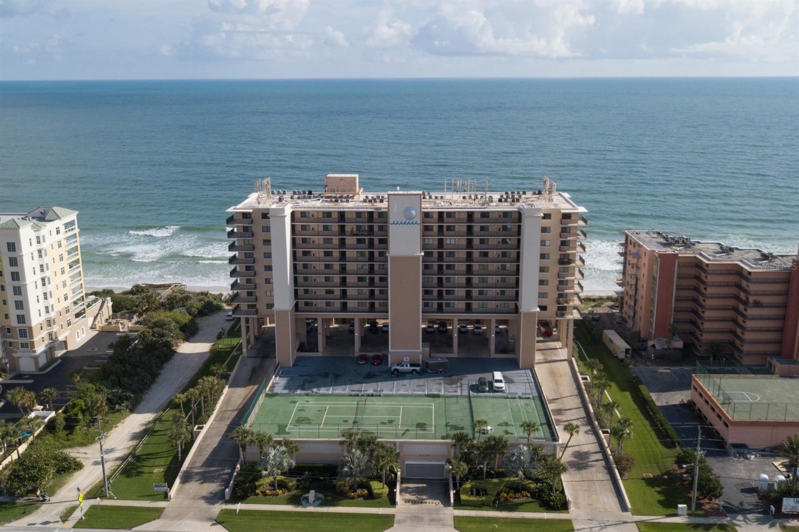 Relax and enjoy the tranquility of the Ocean sounds and breeze as you watch the rising of the morning sun, sip your coffee and smile. Thats what we all need in Life - to live a little and have some Joy. As for views, this condo has it all, amazing direct view of the ocean and views of the pool too! This exquisite condo has so many great features and updates throughout that I may run out of space..First off the unit has all the walls and ceilings textured, extra storage niches added, some walls removed to open up the flow, all the floors have been replaced, newly tiled and stoned bathrooms, upgraded lighting in dining and kitchen, kitchen has undergone a full face lift, crown molding throughout, "2 parking spaces", community pool, shuffleboard, community center, dog run, tennis courts, private walkway to the beach and the list goes on and on! ~~it only needs U ~~ ;LocationDescription: Condo