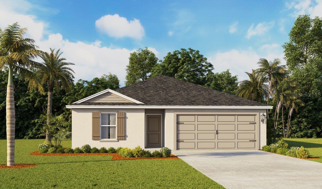 Under Construction. Welcome to the Dundee, one of our one-story floorplans available in the beautiful community of Hamilton Bluff in Haines City, Florida. Choose between three thoughtfully designed exterior styles.

This spacious 5-bedroom, 2-bathroom home offers 1,708 square feet of modern, comfortable living. Step inside to an inviting open-concept layout where the kitchen, living, and dining areas flow seamlessly together perfect for both everyday living and entertaining guests.

The gourmet kitchen is the heart of the home, featuring sleek stainless-steel appliances, quartz countertops, and contemporary cabinetry that combine style with functionality. Overlooking the dining and living room, the kitchen ensures you’re always connected to the action. *Photos are of similar model but not that of the exact house. Pictures, photographs, colors, features, and sizes are for illustration purposes only and will vary from the homes as built. Home and community information including pricing, included features, terms, availability, and amenities are subject to change and prior sale at any time without notice or obligation. Please note that no representations or warranties are made regarding school districts or school assignments; you should conduct your own investigation regarding current and future schools and school boundaries.*
