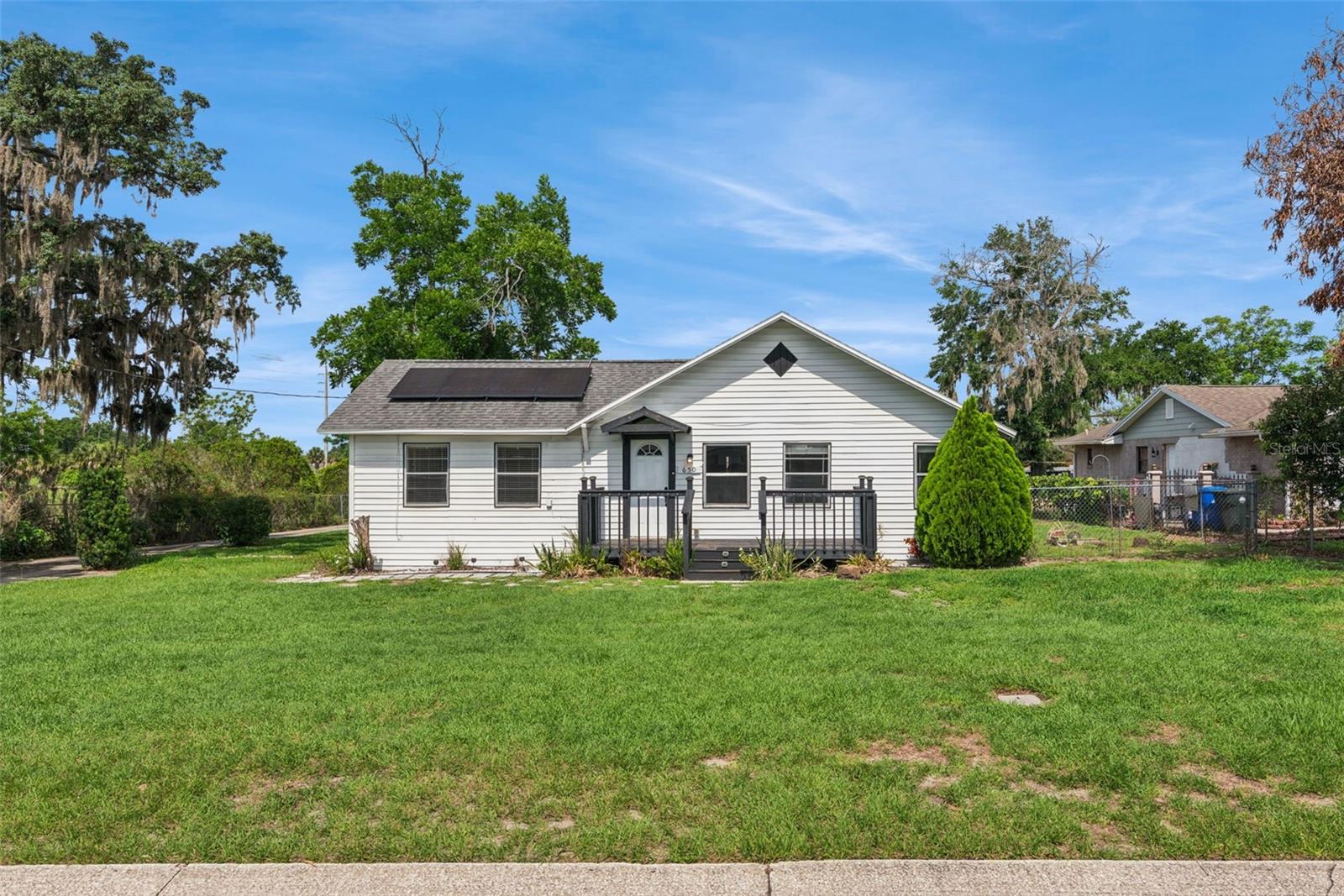 Solar-Powered Historic Charmer in Ocoee – No HOA!
Bring your vision and a little TLC to this adorable historic home in Ocoee featuring 4 bedrooms and 3 bathrooms including 2 en-suites.
The roof was replaced in 2018 and includes added blown-in insulation for improved comfort and efficiency. Updated electrical has also been installed throughout the home.
Enjoy a spacious interior laundry room and a large eat-in kitchen perfect for gatherings. The back patio, added in 2020, provides a relaxing retreat after a busy day.
Situated on just over a quarter-acre lot, there’s plenty of room to spread out—and best of all, no HOA. A detached shed offers excellent space for a workshop, woodworking, or extra storage.
Conveniently located near major highways and shopping, and just minutes from Downtown Historic Winter Garden, this home is full of charm, potential, and opportunity. Schedule your private showing right away!