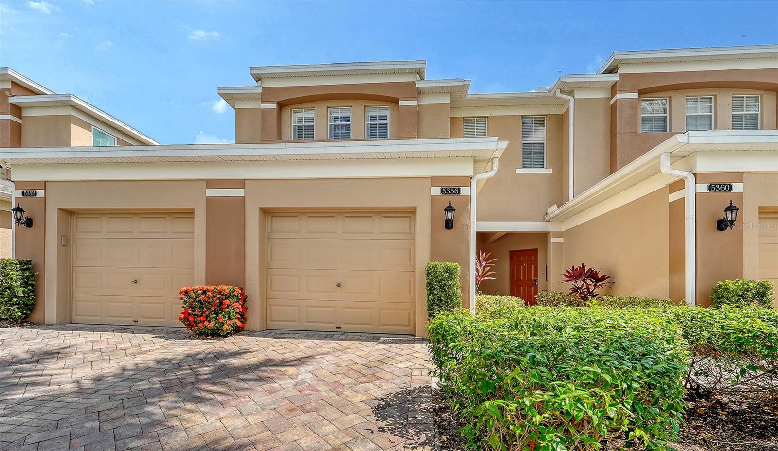 Now available for annual lease in the gated community of Palmer Oaks, this immaculate second-floor condominium offers the privacy and feel of a townhome with its own private front entrance, attached one-car garage, and welcoming first-floor foyer with an interior staircase leading to the main living area. Located in the heart of highly desirable Palmer Ranch, this spacious residence features 2 bedrooms, 2 bathrooms, and a versatile loft that is perfect for a home office, media room, or guest space. Enjoy peaceful lake views from the private screened lanai, providing the perfect place to relax and unwind. Inside, soaring cathedral ceilings and an open-concept floor plan create a bright, airy atmosphere filled with natural light, while new carpeting throughout offers a fresh, move-in-ready feel. The well-appointed kitchen features granite countertops, rich wood cabinetry, stainless steel appliances, tile flooring, and overlooks the main living and dining areas, making it ideal for everyday living and entertaining. Residents enjoy access to the community pool, beautifully landscaped grounds, and the security of a gated neighborhood. Ideally located just minutes from shopping, dining, entertainment, and the scenic Legacy Trail, with world-famous Siesta Key Beach, downtown Sarasota, premier golf courses, cultural attractions, and top-rated medical facilities all within easy reach. Experience the best of the Palmer Ranch lifestyle in this beautifully maintained home that is ready for immediate occupancy.