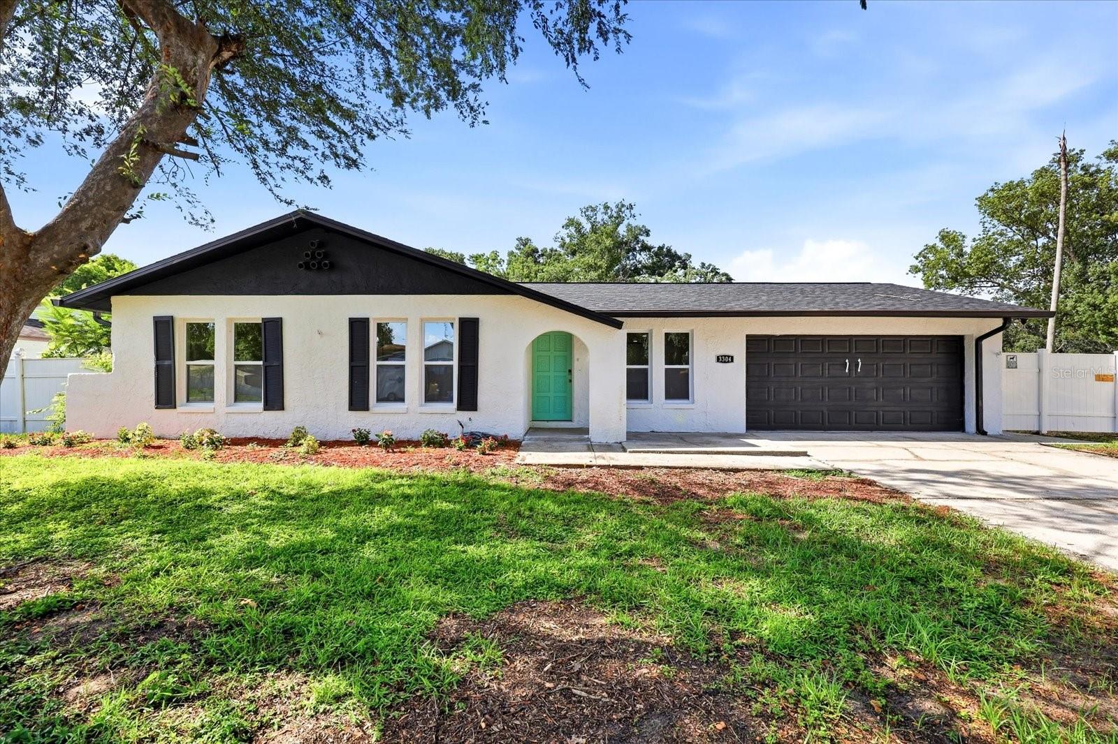 Welcome to 3304 King Richard Court, a beautifully remodeled home situated on an oversized lot in the heart of Seffner. This move-in ready property offers the perfect combination of modern upgrades, functional space, and an unbeatable location with convenient access to I-4, I-75, Downtown Tampa, Brandon, shopping, dining, and entertainment.

Step inside to discover a fully renovated interior featuring an open and inviting layout, updated finishes throughout, and a stunning kitchen complete with elegant quartz countertops, modern cabinetry, and stainless-steel appliances. Every detail has been thoughtfully updated to create a fresh, contemporary living experience.

Outside, you'll find a spacious oversized lot offering endless possibilities for entertaining, gardening, or future expansion. The property also features a desirable detached ADU, providing excellent flexibility for multigenerational living, guests, a home office, or potential rental income. A two-car garage adds additional storage and convenience.

Whether you're looking for your next home or an investment opportunity, this fully remodeled property delivers exceptional value, versatility, and location. Don't miss your chance to own this unique Seffner gem!