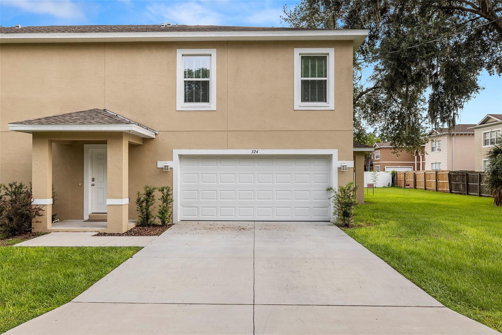 New price and ready for its next resident! This BEAUTIFUL & SPACIOUS, townhouse style duplex- 4br, 2.5 bath, and two car garage is calling your name!!! This townhome boasts a very large family room which is open to the kitchen and outside patio/Lanai. Downstairs conveniently has a half bath, perfect for entertaining. Kitchen comes equipped with STAINLESS steel appliances. Ceramic tile throughout, upstairs bedrooms are very spacious and can fit king sized furniture. Primary bedroom can fit any sized furniture as well as having its own on suite bathroom. The laundry closet is also upstairs. WASHER & DRYER included. Close to Brandon Hospital and all major roads and shopping. Call or text today to reserve your showing! It won't last long. 12 month lease minimum. Credit, background and income screenings for approval.