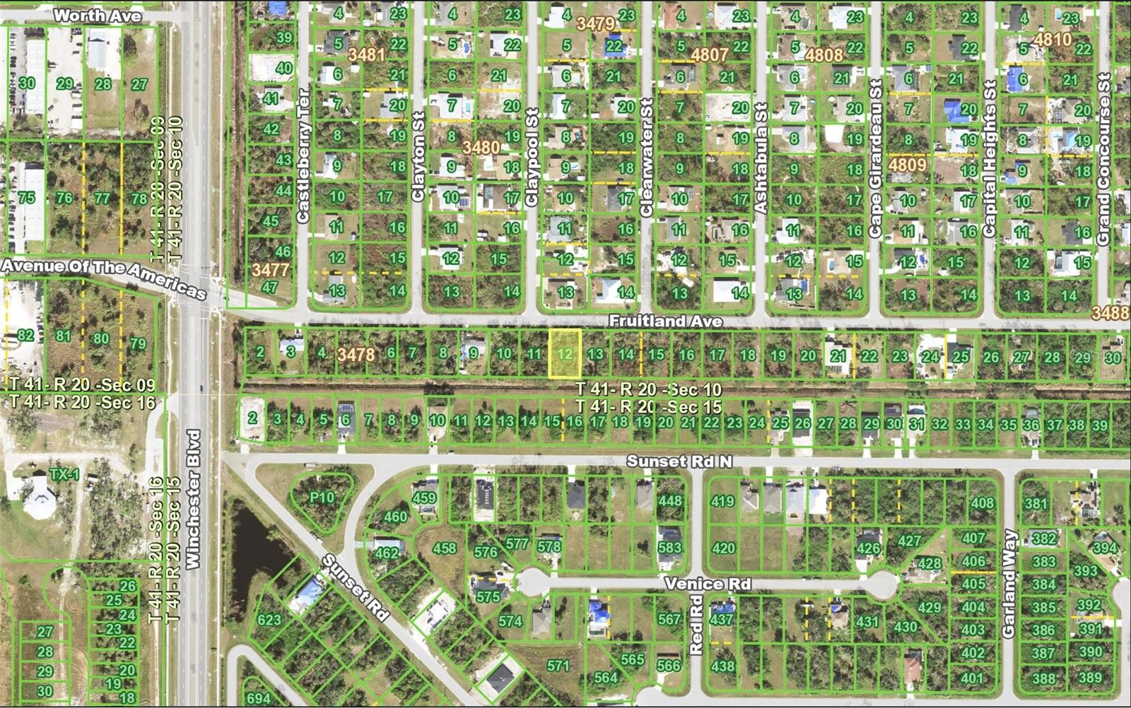 PORT CHARLOTTE SEC 074 - Land