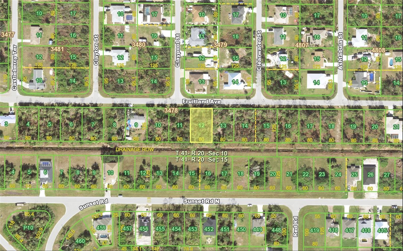 PORT CHARLOTTE SEC 074 - Land