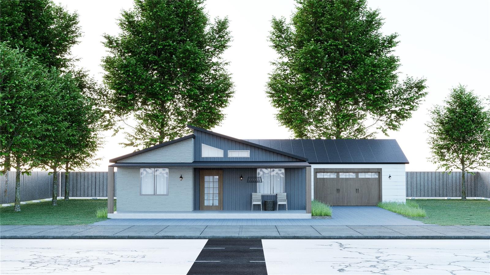 Pre-Construction. To be built. Experience the strength and efficiency of quality steel construction in this beautifully designed pre-construction home offering 3 bedrooms, 2 bathrooms and a metal roof! One of the bedrooms is set as a private mother-in-law suite with a private entrance, living space and a kitchenette. Built for durability and long-term peace of mind, this home combines modern design with practical living spaces perfect for today's lifestyle.

The open-concept floor plan features a spacious living area, well-appointed kitchen, and thoughtfully designed bedrooms that maximize comfort and functionality. The separate mother-in-law suite provides flexible living options—ideal for extended family, guests, or potential rental income.

Buyers will enjoy the benefits of pre-construction, including the opportunity to personalize finishes and select upgrades to match their style. Steel construction offers enhanced structural integrity, energy efficiency, and reduced maintenance compared to traditional builds.

Conveniently located near shopping, dining, and everyday amenities, this home delivers both quality craftsmanship and versatile living in one exceptional package. Secure your new home early and bring your vision to life from the ground up.