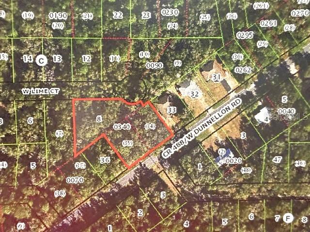 3 - Lots totaling .83 acres. Two of the lots are on paved W Dunnellon Rd. The 3rd lot is behind on a cul-de-sac. Only 10 minutes from Crystal River and the Gulf of America! See the manatees at 3 Sisters Springs.