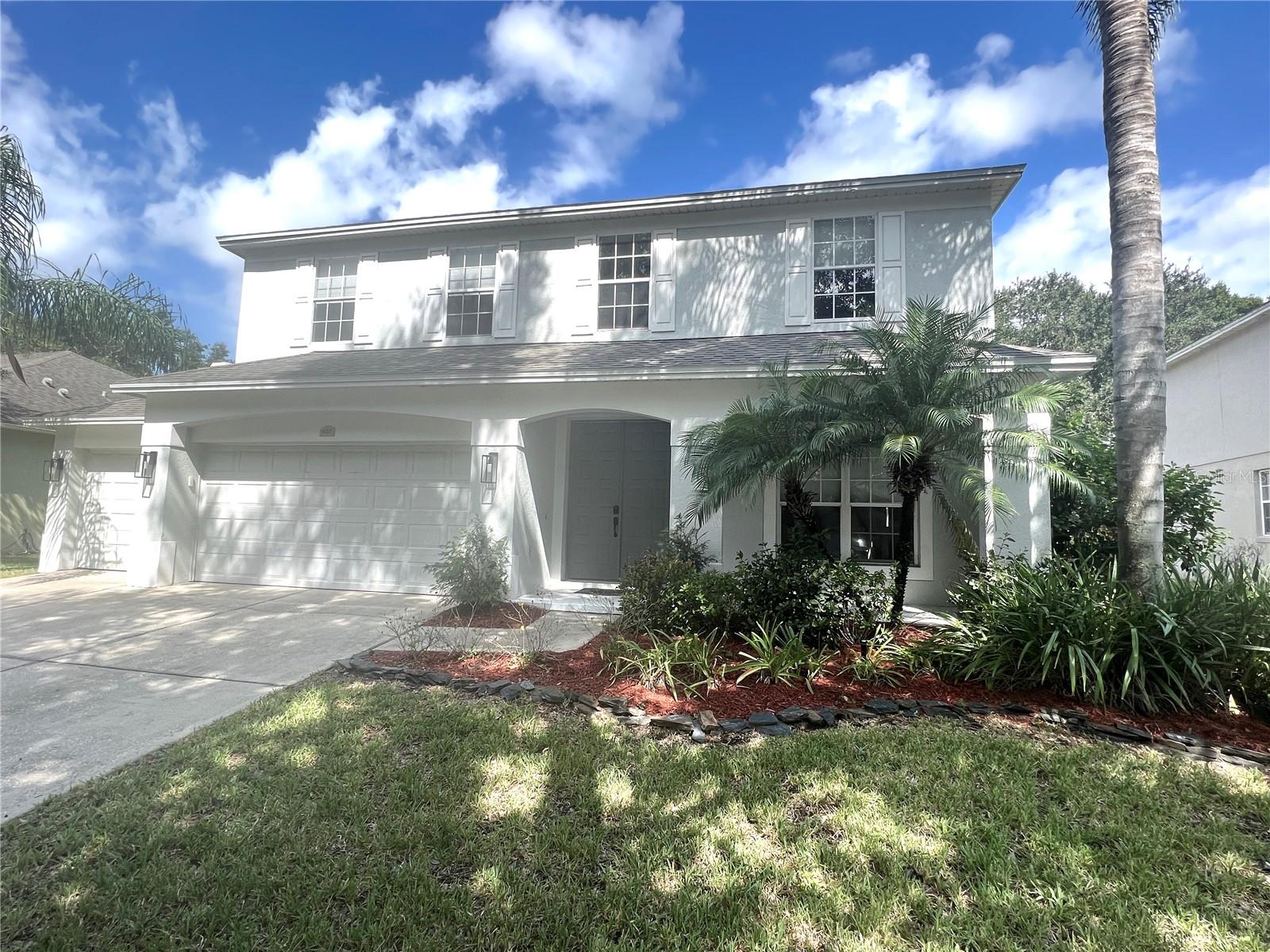 PRICE Enhancement! Do not miss out on this amazing POOL home in the gated, desired Tuscany at Lake Mary. This two-story home has 4 bedrooms, 2 1/2 bathrooms and upstairs LOFT area perfect for an office/ study. A large 3 CAR GARAGE with additional storage. Home is completely renovated and ready for you! The expansive, open floor plan provides astonishing natural light. NEW ROOF and Water Heater September 2023! Exterior Paint 2021. HVAC newly installed 2020. Combo formal living dining areas and large kitchen-family combo. Entire main floor with brilliant high-end LAMINATE flooring. Kitchen with QUARTZ,  Well equipped incredible kitchen with 42-inch cabinets, an island and beautiful back splash. Like-new Stainless-Steel Appliances! Nicely appointed Bath off family room. UPDATED Master Bath with granite, separate sinks, tub and separate walk-in shower. Luxury tile wood-like flooring in master and full bathroom. Two walk-in closets in master. NEW carpet and freshly painted throughout.. Oversized bedrooms. Expansive laundry room with a massive tub sink! This is a incredible home inside and out. Wonderful mature landscaping surrounding entire home.  Tuscany is a gated subdivision with a community lake, fishing dock and playground. Excellent A Rated Seminole County Schools. Minutes from Historical Downtown Lake Mary with Shopping and fabulous Restaurants. Close to Lake Mary SUNRAIL and FARMERS MARKET!! Also, I-4 and 417 Exchange. Minutes to Sanford International Airport. Location, Location, Location!!! Book your private viewing today before it’s too late!!!