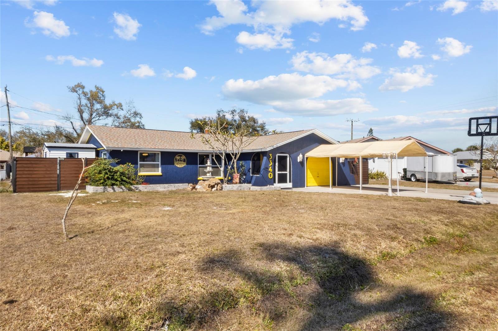 Welcome to this charming 3-bedroom, 2-bath Split Floorplan Pool Home, located in the highly desirable community of South Venice. This home has so many updates it's impossible to list them all.  The kitchen has been tastefully updated with modern cabinets, elegant Granite countertops, a generously sized island & brand new stainless steel appliances, including an oven with convection and air fryer capabilities. The kitchen also has ample space for a full-sized dining room table. Enjoy the convenience of a whole-house Reverse Osmosis System and a kitchen sink water purifying system, providing you with pure & clean water at every tap.  The garage has been converted into a bonus room with a closet and private entrance, adding versatility to the home and serving as an office space or a large, interior a/c storage space. It can easily be restored to its original state if desired. Each of the 3 bedrooms features generous Walk-in Closets, while the primary bedroom boasts the added luxury of an En-Suite Bathroom.  The Fully Enclosed Florida Room, with sliding glass doors, seamlessly connects indoor and outdoor living spaces. In the yard, in addition to the Large, Custom 16x32 ft heated pool, there is a rubber-mulch playground, a vegetable garden, and a shed.  Privacy is ensured by the brand-new 6-foot Privacy fence along both sides and the rear of the property. The yard is fully enclosed. Parking is a breeze with the driveway accommodating up to 6 vehicles, making it ideal for households with multiple cars, or those needing space for a BOAT or RV. This home is in a safe X-Flood Zone, has a NEW ROOF, Impact Windows, and hurricane shutters so that it can withstand any storm.  Additional Updates Include: 2015 Impact-rated windows, a 2019 new HVAC System, a 2022 New Roof, and a new 2023 Water heater.  NO HOA OR Deed Restrictions! Residents have the Option to obtain membership passes to the South Venice Civic Assn., granting access to the South Venice Ferry and the community boat ramp, both conveniently located just 1/2 mile away. Whether you're seeking a vacation rental or your own piece of paradise, this home is the perfect fit. Don't miss this opportunity to make this beautiful South Venice Pool home your own.