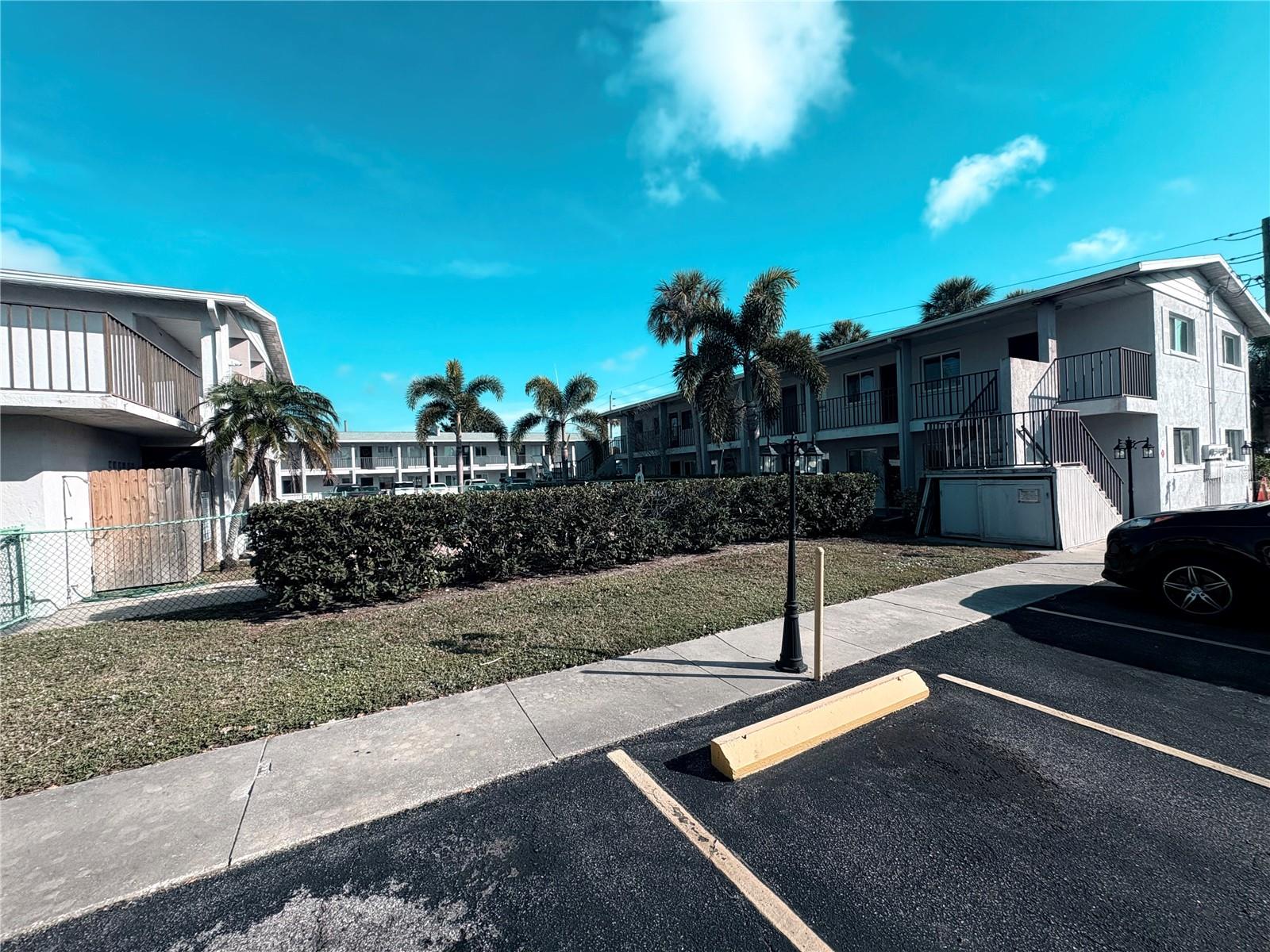 MINUTES TO BEACH!
If your looking for an easy lifestyle with low maintenance, close to the beach and close to downtown this solid block 2nd floor unit is for you. Kitchen and bath have just been updated and include new stainless appliances. Split system a/c and heat so low utility cost plus water/sewer and trash are included in maintenance fee. Amenities include community pool, club house, laundry and storage. Legacy bike and walking trail within biking distance.