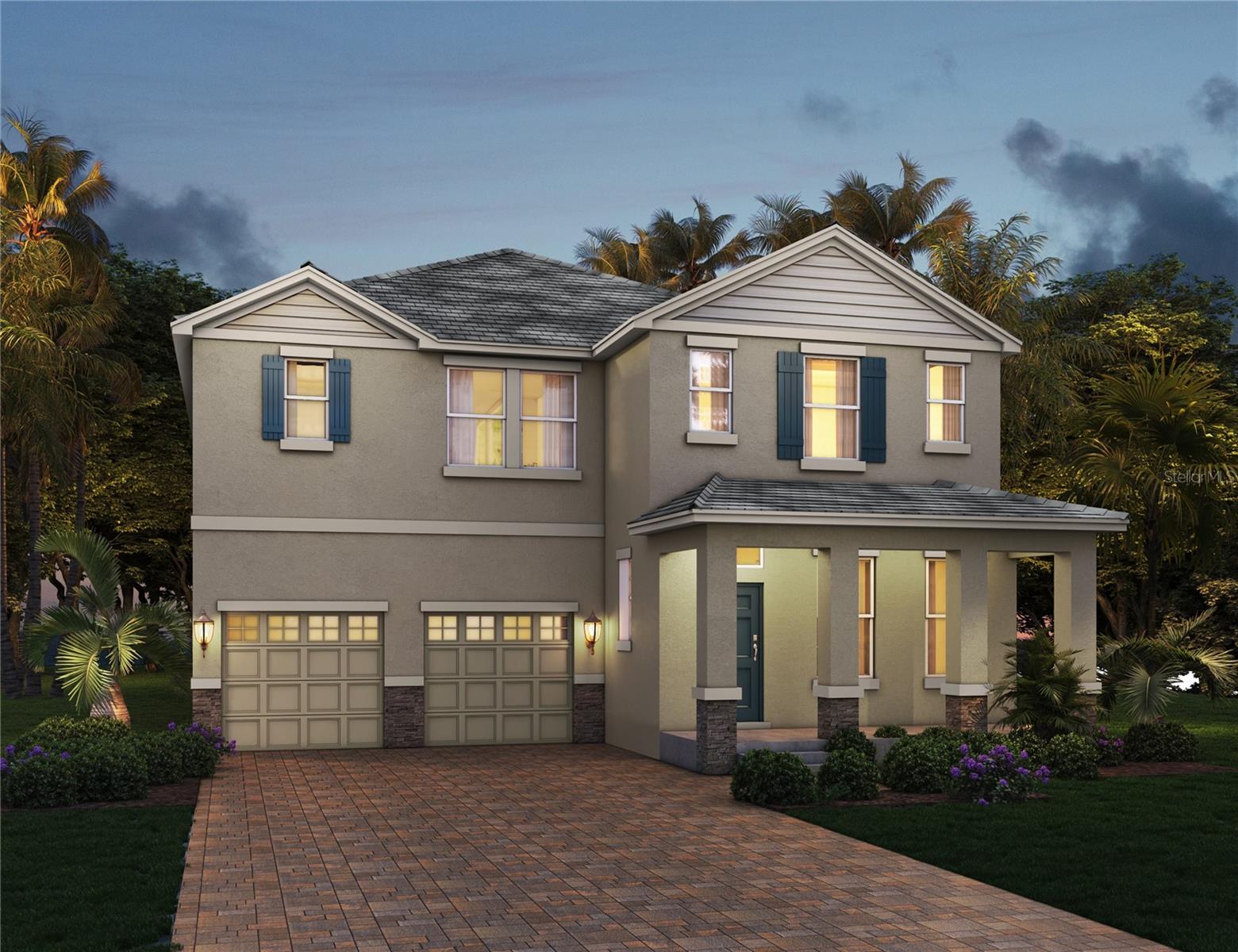 Under Construction. Located in our Waterleigh Community, The Sea Cliff home is a beautiful 4 bedroom 3.5 bath home with a spacious entry featuring tray ceilings.  Formal dining room or possible flex space for entertaining.  Gourmet kitchen features stainless steel appliances, stone counter tops, and glass tile back splash, as well a convenient butlers pantry. Big comfy family room opens up to the covered lanai and landscaped back yard.   Master bedroom down with a huge walk-in closet, outstanding owner's bath with large walk in shower, tub and his and hers vanities.   Waterleigh is a master planned community offering 2 stunning clubhouse's with resort style pools, fitness centers, putt putt golf, beach volleyball, tennis, pickle ball, BBQ/picnic areas, playground, dog park and more.  

*Photos are of similar model but not that of exact house. Pictures, photographs, colors, features, and sizes are for illustration purposes only and will vary from the homes as built. Home and community information including pricing, included features, terms, availability and amenities are subject to change and prior sale at any time without notice or obligation. Please note that no representations or warranties are made regarding school districts or school assignments; you should conduct your own investigation regarding current and future schools and school boundaries.*