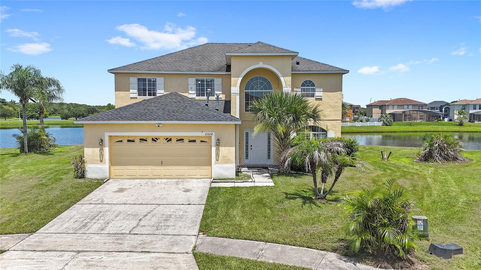Welcome to this beautifully maintained 4-bedroom, 3-bathroom pool home in the desirable Crescent Lakes community of Kissimmee. Offering an open and inviting floor plan filled with natural light, this home is designed for both comfortable everyday living and effortless entertaining.
The remodeled kitchen features quartz countertops, abundant cabinetry, an eat-in dining area, and a breakfast bar overlooking the spacious living room. Large windows and sliding glass doors showcase the stunning water views and create a seamless connection between the indoor and outdoor living spaces.
Step outside to your own private retreat featuring a screened-in pool and spa, an extended pool deck, and a south-facing backyard with breathtaking 180-degree pond views. Whether you're relaxing by the pool, entertaining guests, or enjoying Florida's beautiful weather, this outdoor space is the true highlight of the home.
The spacious layout includes four well-appointed bedrooms and three full bathrooms, providing flexibility for families, guests, or vacation accommodations. Located in a community that allows short-term rentals, this property offers an excellent opportunity as a primary residence, second home, or investment property.
Crescent Lakes residents enjoy a variety of community amenities, including scenic fishing ponds, tennis and basketball courts, playgrounds, picnic areas, and walking paths. Conveniently located approximately 12 miles from Walt Disney World, with easy access to shopping, dining, golf, and Central Florida's world-renowned attractions, this home combines exceptional lifestyle, location, and investment potential.