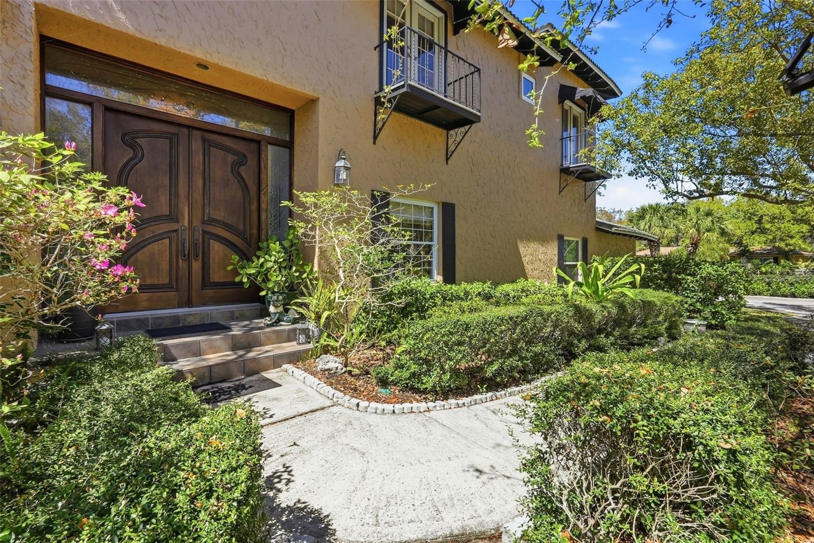 Discover this stunning custom built Spanish-style retreat in the highly sought-after and tucked-away community of Indian Springs. Nestled on an expansive .89-acre lot, this 4-bedroom, 3-bathroom pool home offers the perfect blend of timeless architecture, privacy, and modern comfort. From the moment you arrive, you’ll be captivated by the home’s charm—stucco exterior, warm architectural details, and an inviting presence that feels both elegant and welcoming. Inside, unique upgrades and thoughtful renovations elevate every space, such as brand new 9-foot hurricane rated sliders allowing a seamless indoor-outdoor flow. Beautiful hardwood floors, updated appliances, a brand-new hurricane rated garage door as well as an updated A/C unit with UV antibacterial lights built in. Each of the four bedrooms is generously sized, including an expansive primary bedroom retreat with 2 walk-in closets and soaker tub with a picture window over looking the stunning property. Two additional full bathrooms provide comfort and convenience for family and guests alike. The heart of the home opens to a private backyard oasis featuring a sparkling pool with a spill over spa and generous patio space—ideal for entertaining or relaxing under the Florida sun. With nearly an acre of land, the property offers exceptional privacy, mature lush surroundings, and room to create your dream outdoor retreat. Plenty of space for an addition/ADU or detached mother in-law home; as this particular property allows access to the property from both the rear of the lot on Spring St and the main entrance on Danielle Dr. This home not only provides you with the acreage but offers plenty of storage within; a walk-in pantry, additional storage under your stairs, and large closets in each bedroom, you will have plenty of room to make this home your own! Homes like this rarely come available—loved by only two owners since its construction, it’s now ready for its next chapter. Located minutes from Indian Rocks Beach, local shops and grocery stores and NO HOA/NO DEED RESTRICTIONS - this location cannot get any better! Sellers are offering a brand-new roof for the new owner!!