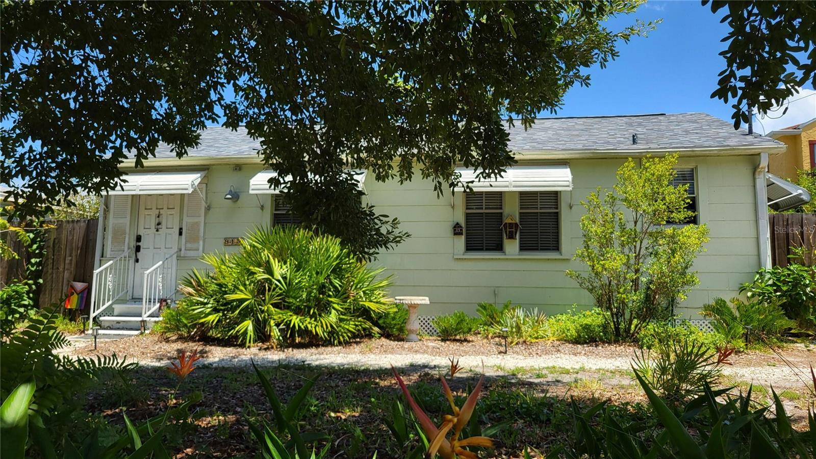 Riverside Heights charmer with the location everyone wants. This 3-bedroom, 2-bath home has a private pool, garage, and a huge yard (60 x 130) with room to breathe - rare in-town  finds like this don't come around often. Hop on your bike and you're minutes from breweries, Armature Works, the Riverwalk, downtown, and University of Tampa, plus the local restaurants and small businesses that make this neighborhood special. Airport is 10 minutes away and it is  25-30 minutes to most places in Tampa Bay. Families and outdoor enthusiasts will love being steps from three parks with playgrounds, basketball and pickleball courts, baseball field, and the peaceful riverside Franciscan Center. This is an "As is" sale with the right to inspect.