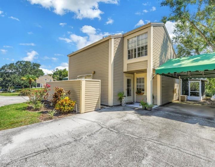Welcome to this beautifully updated 2-bedroom, 2.5-bath townhome, offered furnished or unfurnished to fit your needs. Located in the desirable gated community of Lake Place, this home combines modern finishes with peaceful waterfront living.

The spacious floor plan features an updated kitchen with granite countertops, wood cabinetry, stainless steel appliances, and a convenient wine refrigerator. Wood flooring flows throughout the main living area, while the upstairs offers durable laminate flooring and two sizable bedrooms, each with oversized walk-in closets. The primary suite also features a private balcony with tranquil lake views.

Step outside to the property’s standout feature, a large screened-in back patio overlooking the lake, providing the perfect space to enjoy your morning coffee or unwind at the end of the day.

Residents of Lake Place enjoy a beautifully maintained, gated community with lush landscaping, scenic walking areas, and a beautiful community pool just moments away. The property is conveniently located near Tampa International Airport, Veterans Expressway, shopping, dining, and Citrus Park Mall.