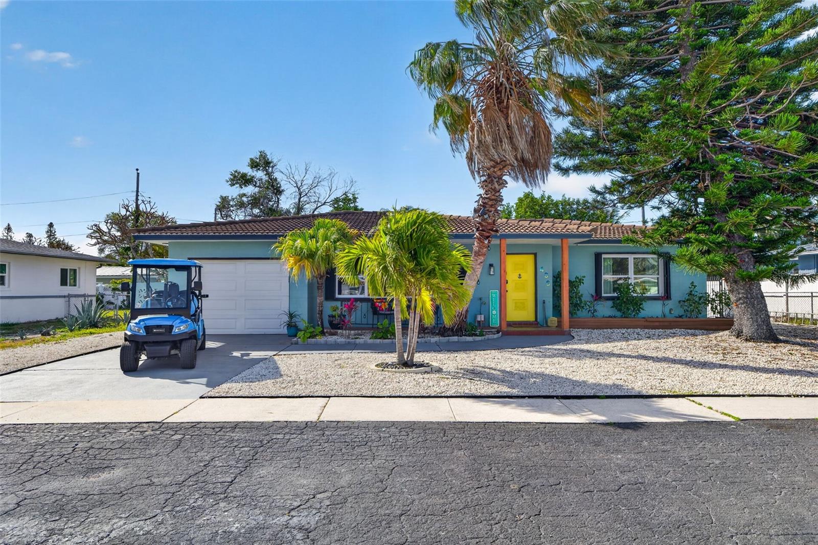 A true move-in-ready, renovated, beach home in popular St Pete Beach with newer solar panels ($36K) to be paid off by seller at closing! Installed in 2022, this solar setup means very low electric bills from day one. Sellers pay only $35/month on average. 

This beautiful 3-bedroom, 2-bath home has been fully renovated and sits just steps from the white sands and turquoise waters. Walkable to Sunset Beach & Upham Beach. 

Inside, the layout of this beach retreat is open and filled with natural light. The kitchen has been gorgeously updated with quartz countertops, a large island, new appliances, and an abundance of storage. Both bathrooms have been renovated with clean, modern finishes and frameless glass showers. Make sure you don't overlook the important behind-the-scenes improvements. Home has been completely rewired ($18K+ improvement), professionally remediated, and is equipped with storm shutters for added protection. Flood policy is assumable!

Moving to the backyard, you'll enjoy a fully fenced, oversized yard with plenty of room for a pool. Granted, the setup is already perfect as-is, with a comfortable outdoor living space, trellis, and excellent privacy. In addition, utilize the gated space for golf carts, 40' RV parking, or room to park a 30' boat. There is a 50-AMP outlet already installed for your RV.

Location-wise, you'll be living near everything that people love about St. Pete Beach. Stunning sunsets, a multitude of nearby restaurants, shops, parks, Corey Avenue, fantastic walkability, and so much more. It doesn’t get much better, with both Sunset Beach and Upham Beach only a stone's throw away! Whether you’re looking for a primary home, second home, or investment, this updated home checks the boxes without renovation headaches. Simply unpack your bags and head to the beach!