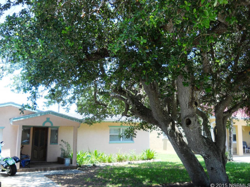 4BR/2BA Beachside Home, Blocks to the Beach on a Shady Tree Lined Lot. Income Producing, Great Location, & Room for a Pool. This home is Great for a Family or use as a Second Home with Rental Income. Plenty of Parking in & Out of the Garage. Also has Alley Access from the back of this property. ;Water: City