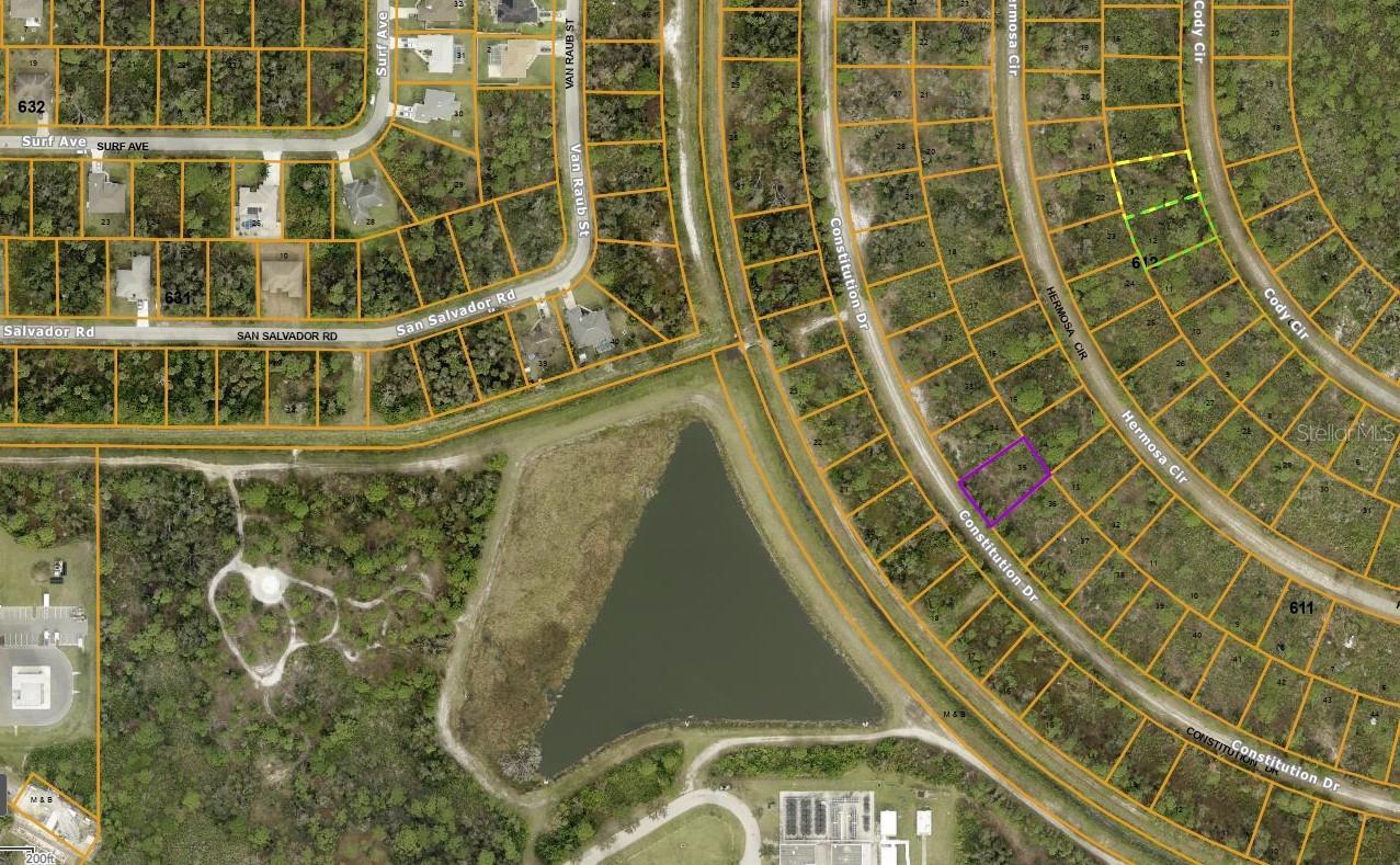 Wonderful lot in North Port,  Prices are rising in area, and lots of new homes are going up.  Lot is close to the heart of North Port in Port Charlotte. Eateries, shopping, doctors, houses and main highway all nearby. OWNER FINANCING AVAILABLE.