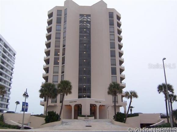 COVETED SOUTH UNIT in OCEANS ATRIUM NOW AVAILABLE. If you have been searching for a terrific condo in a terrific building, this is it.  Gorgeous OCEANFRONT VIEW in this 2 bedroom 2 bath condo for sale in Daytona Beach Shores. Super clean, light and bright kitchen that opens to the family room area. Custom tile work throughout. Building amenities include indoor heated pool, outdoor pool, indoor Jacuzzi, 2 saunas, fitness center, social room and more. Walk across the street to bank, grocery store and pharmacy. Small pets up to 20lbs are allowed. Golf privileges are available for a minimum amount. Or you can join the city tennis club also located just across the street. ;LocationDescription: Condo ;Water: City