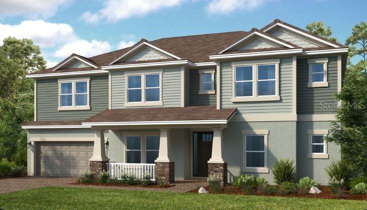 Under Construction. What's Special: 3-Car Tandem Garage | 1st Floor Primary Bedroom | Larger Lot | Covered Extended Lanai. New Construction - September Completion! Built by America's Most Trusted Home Builder.  Welcome to the Bimini at 11270 Kingly Lane in Victoria Lakes! This new home welcomes you with a foyer featuring a flex space to the right and a formal dining room to the left, connected to the kitchen by a butler’s pantry that adds both function and storage. You then move into the heart of the home, where a large great room with soaring ceilings flows into the gourmet kitchen and casual dining area. From here, you can step outside to the sunny lanai and enjoy easy indoor-outdoor living. The primary suite is located on the main level and offers a spa inspired en-suite bath along with two spacious walk-in closets. Upstairs, five secondary bedrooms, including two with en-suite baths, an additional full bathroom, a loft, a large game room, and a media room complete this expansive floor plan. Victoria Lakes blends rural community roots with nature-focused amenities. Enjoy a fishing dock, wide open green spaces, an oak hammock with a dog park, and scenic trails and boardwalks surrounded by cypress forests. It’s the perfect place to relax, explore, and connect with the outdoors. Additional Highlights Include: Covered extended lanai, three-car tandem garage, garage entry at laundry room, exterior door at casual dining, 8' interior doors, tile floor at first floor, LVP flooring at second floor, and whole house blinds. Photos are for representative purposes only. MLS#TB8495067