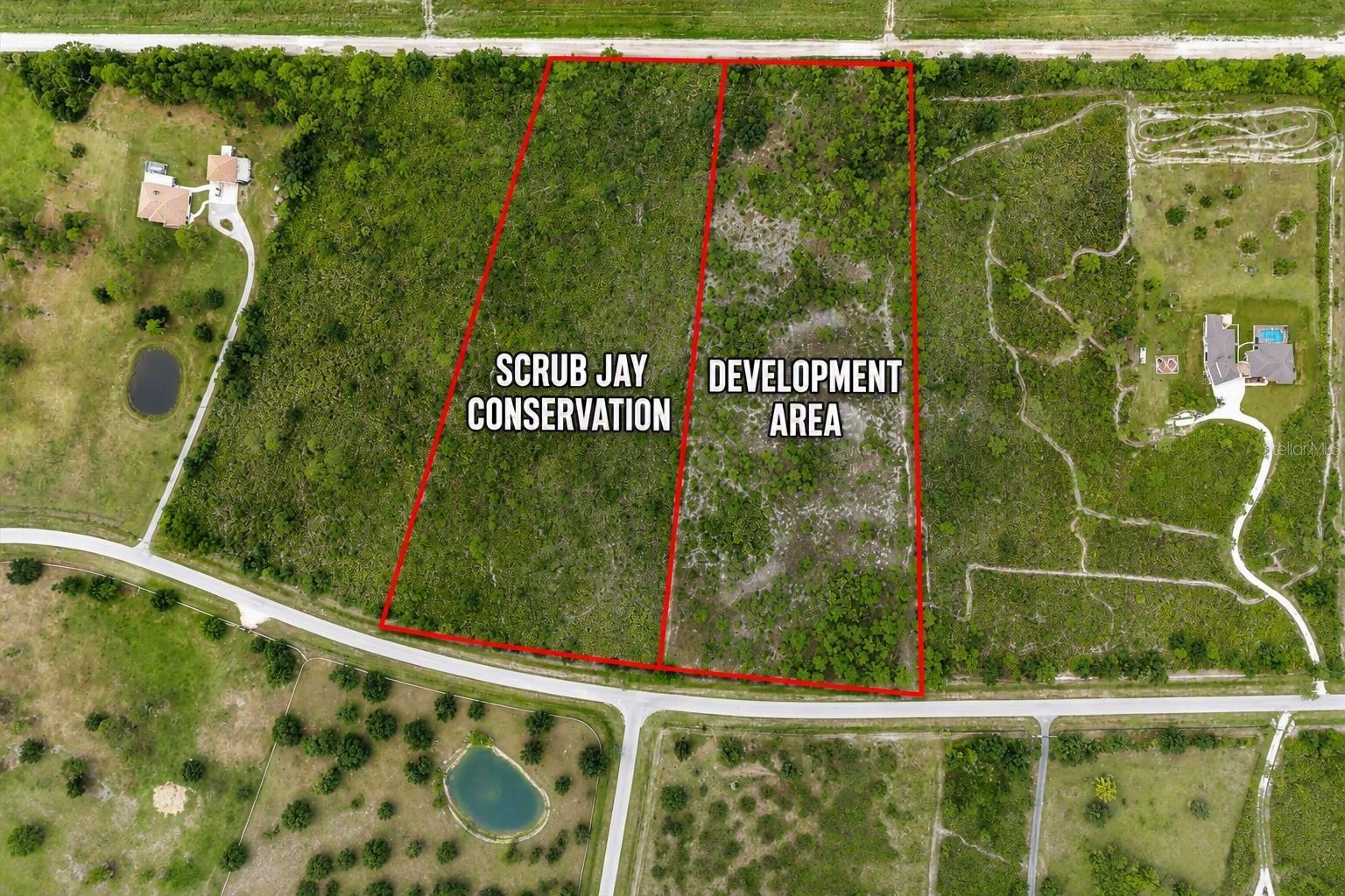 10 Acres in Prairie Creek Park | Buildable Homesite + Conservation Preserve - CONSERVATION EASEMENT AND SCRUB JAY HCP ALREADY IN PLACE AND TRANSFERABLE, PROVIDING SIGNIFICANT SAVINGS IN TIME AND ESPENSE. Experience the perfect balance of privacy, nature, and opportunity with this unique 10.06-acre property located within the highly sought-after Prairie Creek Park community in Punta Gorda. Consisting of a 5.0-acre buildable homesite and an adjoining 5.06-acre Scrub Jay Conservation Area, this property offers an exceptional blend of development potential and preserved natural surroundings. The buildable parcel has been prepared for future construction and provides ample space for a custom estate, equestrian property, or private retreat. The adjoining conservation acreage creates a natural buffer, offering enhanced privacy, scenic views, and open space for enjoying Florida's native landscape. A significant benefit to prospective buyers is that the required Conservation Easement documentation and Charlotte County Scrub Jay Habitat Conservation Plan have already been completed and are transferable to the new owner, potentially saving considerable time and expense during the permitting process. Surrounded by expansive acreage, including privately owned agricultural lands and nearby conservation property, this location offers a peaceful country setting while remaining conveniently close to modern amenities. Prairie Creek Park is well known for its equestrian-friendly atmosphere, featuring miles of paved roads, riding trails, and access to extensive preserved lands ideal for horseback riding, walking, and outdoor recreation. Located just minutes from historic Downtown Punta Gorda, Charlotte Harbor, golf courses, shopping, dining, airports, boat ramps, and Southwest Florida's beautiful Gulf Coast beaches, this property combines rural tranquility with everyday convenience.