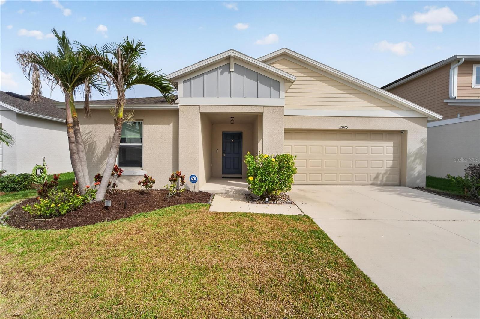 Welcome to your move-in-ready dream home in the highly sought-after Triple Creek community of Riverview, FL! Built in 2020, this beautifully maintained 4-bedroom, 2-bathroom home offers 1,844 heated square feet of thoughtfully designed living space with modern finishes and numerous upgrades.
Step inside to an open-concept floor plan featuring a spacious living room, dining area, and gourmet kitchen that flow seamlessly together, creating the perfect space for entertaining and everyday living. The kitchen is equipped with stainless steel appliances, granite countertops, a stylish tile backsplash, ample cabinetry, a pantry, and a large center island with breakfast bar seating.
The spacious primary suite is privately located at the rear of the home and features a large walk-in closet and an en-suite bathroom with dual granite vanities and an oversized walk-in shower. The desirable triple-split floor plan provides added privacy, with a secondary bedroom near the front of the home that is ideal for a home office or guest room, while two additional bedrooms and a full bathroom are located on the opposite side of the home.
Sliding glass doors open to a covered lanai overlooking a private backyard with no rear neighbors, creating the perfect place to relax or entertain outdoors.
Additional upgrades include custom lighting fixtures, ceiling fans throughout, Security system and Ring doorbell, custom window shades on every window and the sliding glass door, an ultraviolet (UV) HVAC air purification system for enhanced indoor air quality, and an interior laundry room with the washer and dryer included.
Residents of Triple Creek enjoy exceptional resort-style amenities, including multiple community pools, a fitness center, a wellness center, clubhouse, playgrounds, walking trails, parks, sports courts, and year-round community events for the residents.
Conveniently located just minutes from top-rated schools, shopping, dining, healthcare, and everyday conveniences, this home also offers easy access to I-75, making commuting throughout the Tampa Bay area effortless. You'll also be within easy reach of downtown Tampa, Busch Gardens, the Seminole Hard Rock Hotel & Casino, the Florida State Fairgrounds, MacDill Air Force Base, Tampa International Airport, Orlando's world-famous attractions, and Florida's beautiful Gulf Coast beaches.
This exceptional home offers the perfect combination of comfort, style, and location. Don't miss your opportunity to own a beautiful home in one of Riverview's most desirable communities. Schedule your private showing today!