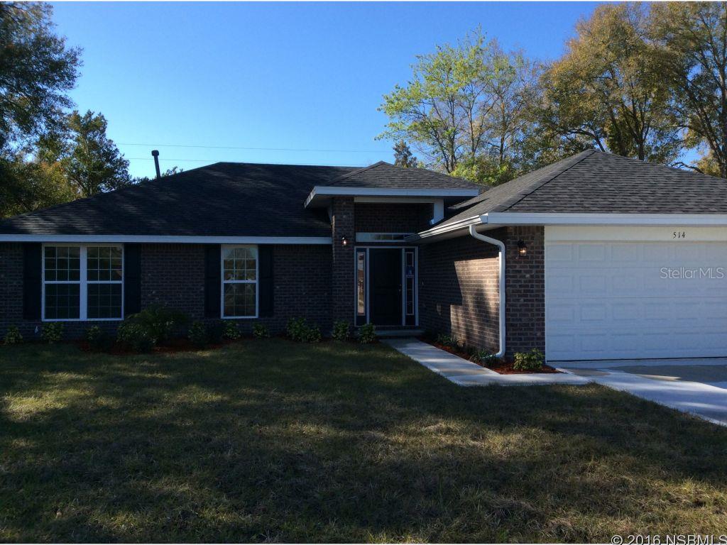 This beautiful new home is ready to move-in! 4 bedrooms and 2 bathrooms with a 10x14 covered rear porch on an oversized quiet lot. ;Water: City