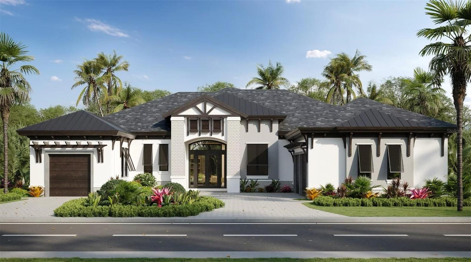Under contract-accepting backup offers. Pre-Construction. To be built. Discover timeless coastal elegance in this upcoming traditional-style new construction home, perfectly situated in the highly coveted Bay Island neighborhood on Siesta Key. Designed to blend modern sophistication with classic charm, this residence offers an extraordinary lifestyle of luxury and tranquility.

Set on a 13,815 sqft. homesite, this 3,001 sqft. masterpiece features 5 spacious bedrooms, 5 full bathrooms, 2 half baths, and an office. There is opportunity for a private fitness studio, and there are 3 garage spaces. Thoughtfully curated interiors showcase refined finishes, soaring ceilings, and abundant natural light that capture lush landscaping views throughout. At the heart of the home lies a gourmet chef’s kitchen—a showpiece of design and functionality. A striking quartz waterfall island anchors the open-concept layout, framed by elegant pendant lighting, custom cabinetry, and top-of-the-line stainless steel appliances. Perfectly suited for entertaining or relaxed coastal living, the adjoining living and dining areas flow seamlessly to the outdoors.

Step into your private tropical retreat, where a resort-style pool with a champagne spa is surrounded by lush landscaping and swaying palms. Host the family or guests with the covered outdoor kitchen and the dinning space. The outdoor living space is designed for serenity and sophistication, offering the ideal backdrop for gatherings or quiet moments alike.

Located in one of Sarasota’s most desirable neighborhoods, this remarkable new construction home offers privacy, convenience, and effortless access to world-class beaches, fine dining, and vibrant cultural attractions. A rare opportunity to own a brand-new luxury residence on Bay Island—where coastal beauty meets timeless design.