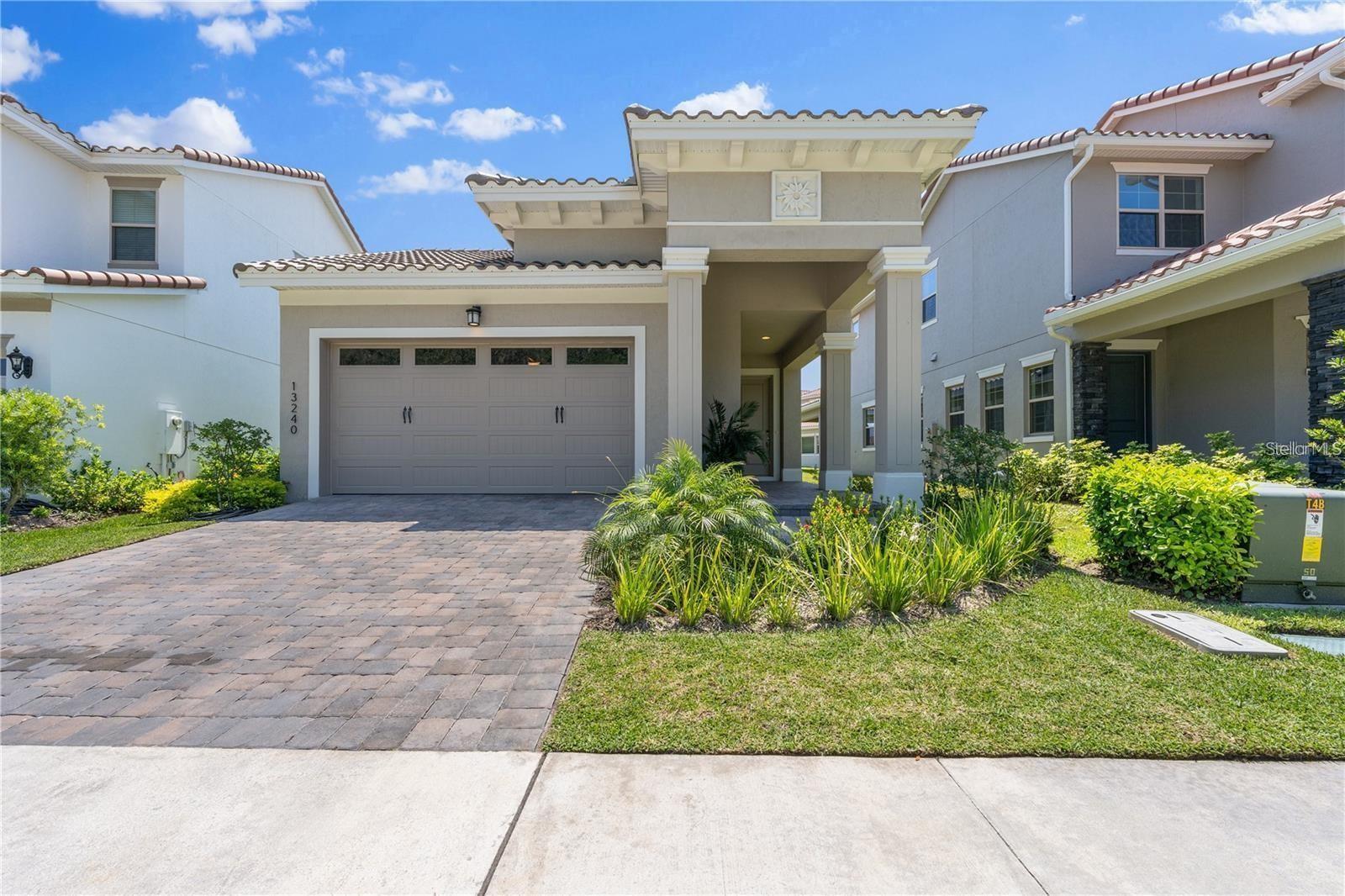 Beautiful home for rent in the highly sought-after Eagle Creek Golf and Country Club community in Lake Nona! This property features 3 spacious bedrooms and 2 bathrooms, offering a thoughtfully designed open floor plan. The home boasts a large kitchen with an island and abundant natural light, seamlessly flowing into the living area, which opens to a covered lanai through quadruple sliding glass doors, perfect for indoor-outdoor living. The layout includes two bedrooms at the front of the home and a generously sized master suite with an en-suite bathroom, providing privacy and comfort. Located in a gated community, residents enjoy access to a golf course, tennis courts, pickleball, basketball, fitness center, pools, and a clubhouse for events. Conveniently situated near shopping centers, restaurants, and the Orlando International Airport, this home offers the perfect blend of luxury, convenience, and lifestyle. Schedule your viewing today!