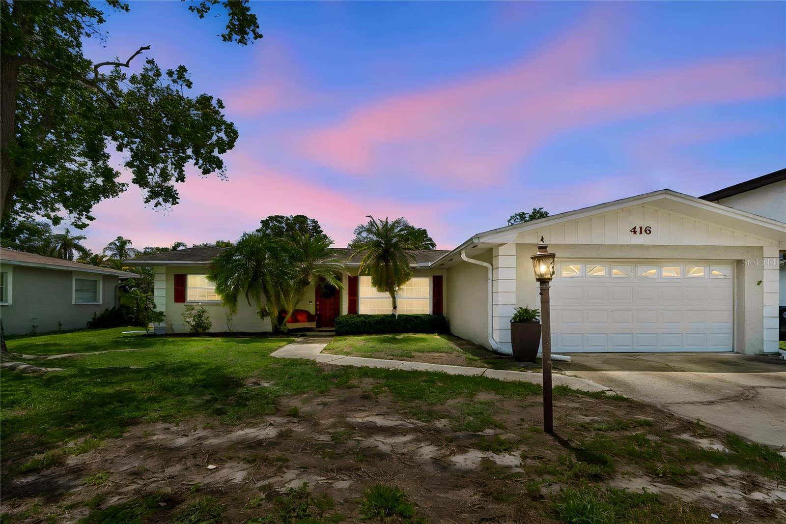 Welcome to one of Oldsmar's hidden gems! This beautifully maintained 3-bedroom, 2-bath pool home is nestled in the highly desirable Harbor Palms neighborhood, offering the perfect combination of location, comfort, and the Florida lifestyle. The bright split-floor plan features premium laminate and tile flooring, a spacious living room with French doors leading to your private backyard oasis, a formal dining room with a picture window, and a beautifully appointed kitchen with granite countertops, wood cabinetry, and stainless-steel appliances, to include a Point of use Reverse Osmosis Water Purification System. The interior laundry room includes the washer, dryer, and ample storage cabinets. The spacious primary suite offers dual walk-in closets and a beautifully updated en-suite bath with quartz countertops, soft-close cabinetry, and a custom-tiled walk-in shower. Step outside to the screened, covered lanai overlooking a sparkling pool with a tranquil waterfall. The pool is equipped with a child safety fence, which is included with the home. The oversized, fully fenced backyard offers plenty of room to entertain, relax, or enjoy Florida's year-round sunshine. Ideally located just a short walk or bike ride to the neighborhood's beloved Sheffield Park, featuring playgrounds. You'll also enjoy being just 25 minutes from Honeymoon Island and Tampa International and St. Pete-Clearwater airports, and only minutes from shopping, dining, and everyday conveniences. Opportunities like this in Oldsmar are rare—don't miss your chance to own this move-in-ready Florida retreat.