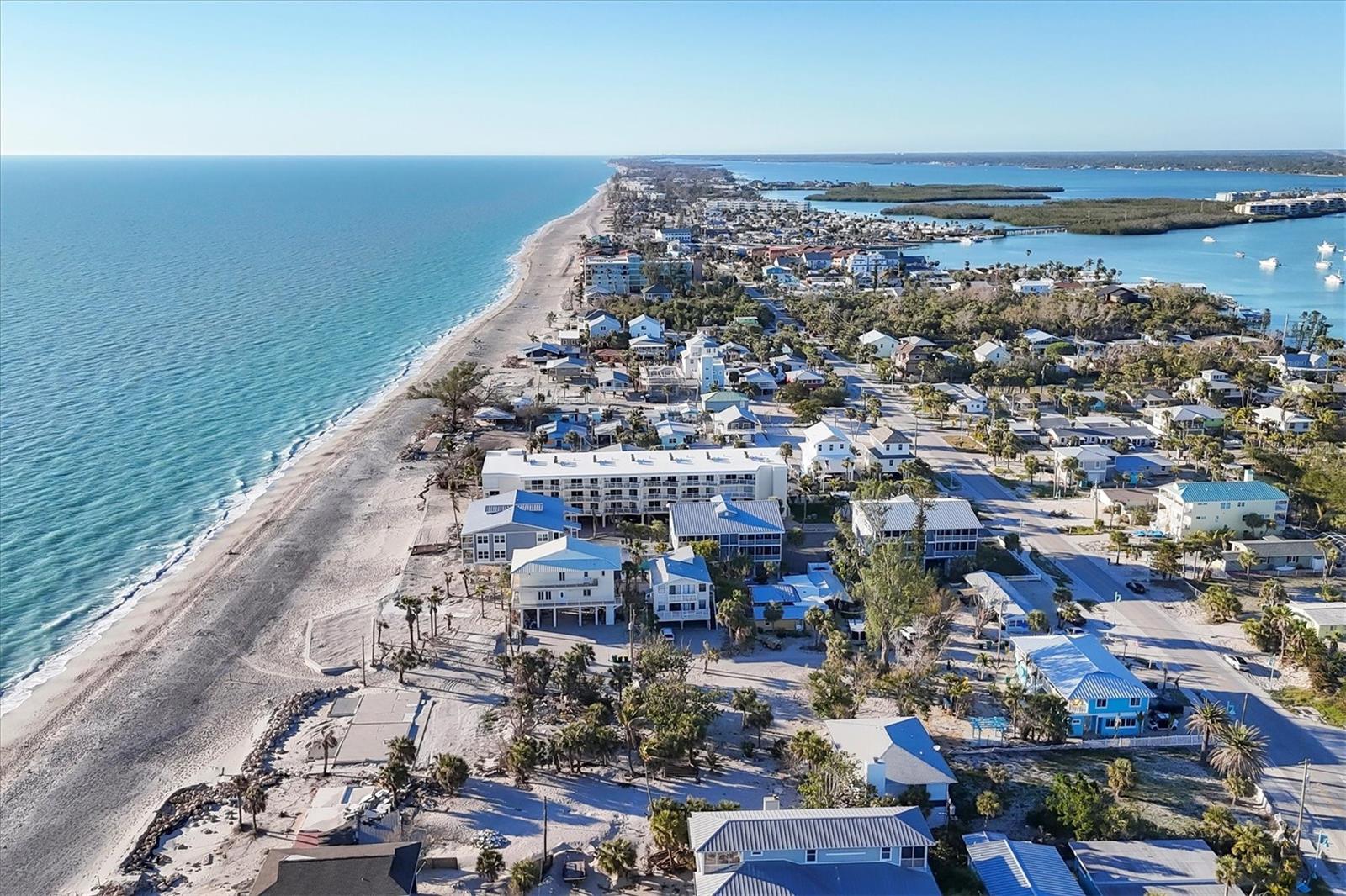 MULTI-FAMILY ZONING • TWO LOTS FROM BEACH SAND • STEPS TO THE GULF • PRICE REDUCED $25,000

Exceptional opportunity on Manasota Key’s highly desirable south end. This expanded double lot (128’ x 82’) is located just two lots from the beach sand and the Gulf of Mexico, offering an ideal setting to build a custom coastal residence, duplex, or income-producing vacation property. Zoned MMF (Manasota Multi-Family), this property provides rare flexibility for rebuilding and redevelopment.

Enjoy the best of island living with sunsets, direct beach access, fishing, and world-class shelling just steps away. Manasota Key continues to rebuild and revitalize, with beaches, restaurants, and local favorites reopening—making this an excellent time to invest ahead of continued growth.

Now priced $25,000 below previous pricing, this is a compelling opportunity for builders, investors, or buyers looking to create a beach retreat in one of Southwest Florida’s most sought-after coastal locations.
