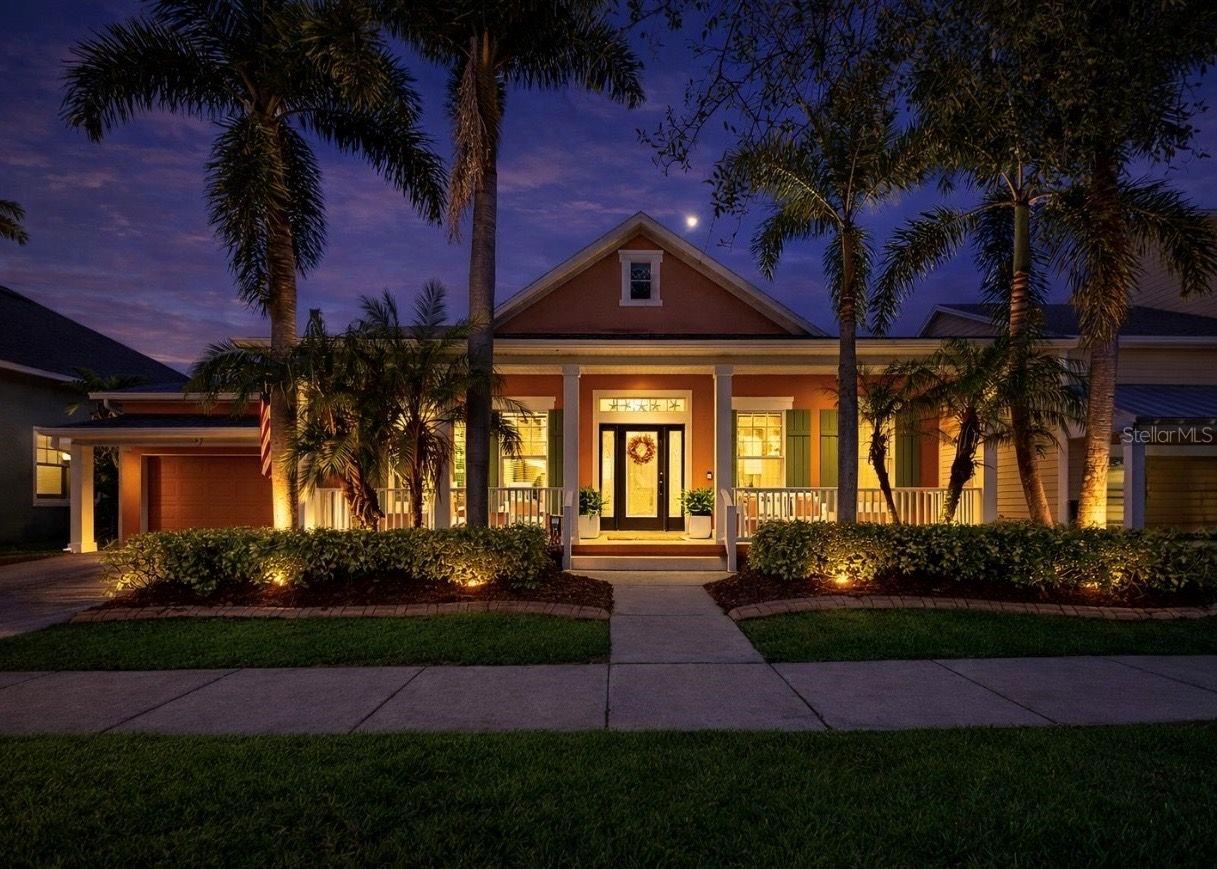 Welcome to an elevated coastal retreat where comfort, style, and waterfront living blend effortlessly. Nestled within the exclusive, gated community of MiraBay in Apollo Beach, this exceptional single-story pool home offers direct access to Tampa Bay and the very best of Florida living.  Featuring 4 spacious bedrooms, 3 full bathrooms, and a private office with elegant French doors, this thoughtfully designed residence strikes the perfect balance between open-concept living and peaceful privacy. The bright, expansive eat-in kitchen is a chef’s dream, featuring dual ovens, a 36” gas cooktop, and a generous breakfast bar, ideal for casual mornings or entertaining with ease. A formal dining area provides an inviting space for hosting memorable gatherings. Designed with versatility in mind, the unique floor plan flows seamlessly between living areas while still offering distinct spaces for relaxation. Recent updates enhance both style and function, including a stunning shiplap accent wall, all-new light fixtures and ceiling fans, and durable luxury vinyl plank flooring throughout. Enjoy peace of mind with major improvements already completed, including a brand-new roof (October 2024), updated AC system (2025), new hot water heater (2024), new pool heater (2023), new pool pump (2025), and new salt generator (2024). Step outside to your private backyard oasis, where a heated saltwater pool and spa overlook serene waterfront views. The private dock is equipped with both a boat lift (13,000) and jet ski lift, providing immediate access to the open waters of Tampa Bay, perfect for boating, fishing, or sunset cruises. As a MiraBay resident, you’ll enjoy resort-style amenities including two clubhouses, heated pools, a waterfront café, tennis, basketball, and pickleball courts, scenic parks, playgrounds, complimentary kayaks and paddleboards, a vibrant social calendar, and a 24-hour fitness center. Ideally located just minutes from I-75, this home offers the perfect combination of luxury, convenience, and lifestyle. Schedule your private showing today and experience waterfront living at its finest.