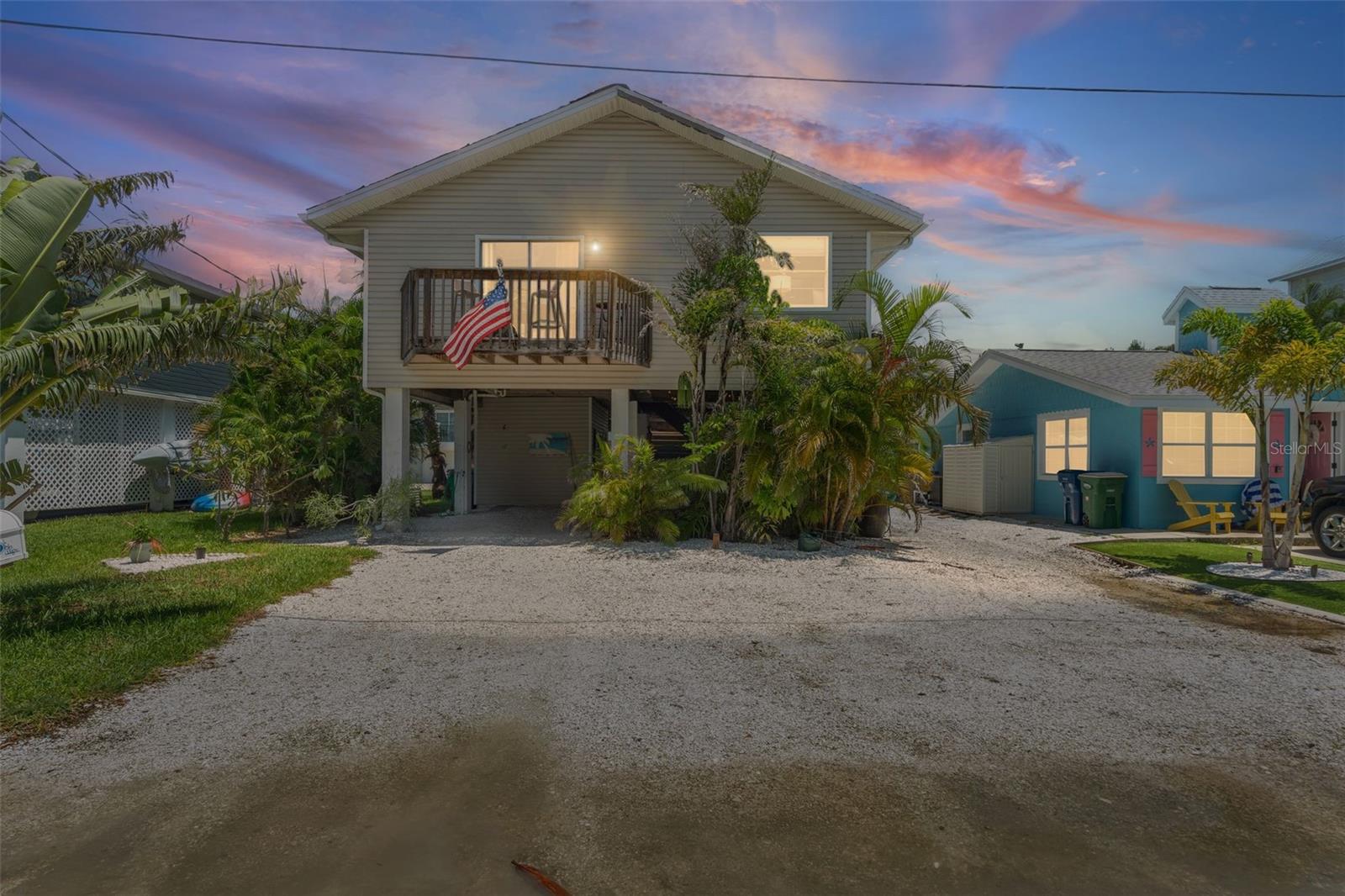 The Beach is Calling! Just steps from the sugar sands and turquoise waters of Bradenton Beach on world-famous Anna Maria Island, this rarely available income-producing duplex offers the perfect combination of island lifestyle, investment opportunity, and coastal charm. Whether you’re dreaming of owning a private beach retreat, a high-performing vacation rental, or both, this property delivers endless possibilities in one of Florida’s most desirable beach destinations.
Imagine waking up to salty sea breezes, spending your days on the beach, and generating rental income all at the same time. Live in one unit while renting the other, lease both for maximum return, or create the ultimate multi-family vacation getaway. Opportunities like this are incredibly rare on Anna Maria Island, especially this close to the beach and the vibrant energy of Bridge Street.
Both units have been thoughtfully updated and are being sold fully furnished and completely turn-key, making them ready for immediate enjoyment or short-term rental use. One unit is a true coastal showpiece featuring stylish shiplap accent walls, stunning tongue-and-groove ceilings, and a custom-designed primary bed with built-in storage that maximizes both functionality and charm. Recent improvements, including a brand-new roof installed in 2026, provide added value and peace of mind for years to come.
Designed with both privacy and entertaining in mind, each unit features its own private entrance, dedicated parking, separate laundry room, and individual outdoor living spaces. The spacious balconies create the perfect setting for morning coffee, sunset cocktails, or gathering with family and friends after a day at the beach. Charming outdoor showers add the quintessential Florida touch, allowing guests to rinse off after long afternoons in the sand and surf.
Each side of the duplex offers 2 bedrooms and 2 full bathrooms, comfortably accommodating multiple families or larger groups while still allowing everyone to enjoy their own private retreat. The flexible layout makes this property especially attractive for vacation renters, seasonal residents, or investors seeking strong income potential in a prime island location.
Location truly sets this property apart. Just a short stroll away is Bridge Street, the lively heart of Bradenton Beach, known for its open-air restaurants, local boutiques, live music, and laid-back island atmosphere. Spend your days at nearby Coquina Beach, bike to the breathtaking shores of Bean Point, or explore the charming communities of Holmes Beach and Anna Maria to the north. Cross over to the historic Cortez Fishing Village for fresh-off-the-boat seafood and Old Florida charm, or venture into Bradenton for waterfront dining, arts, and attractions like the Bishop Museum of Science and Nature. For upscale shopping, fine dining, and cultural experiences, Sarasota, Longboat Key, and St. Armands Circle are all just a short drive away.
This is more than just a property—it’s a lifestyle investment in one of Florida’s most beloved coastal destinations. Sunsets, sandy toes, island living, and incredible income potential all come together in this exceptional Anna Maria Island duplex. Your piece of paradise awaits.