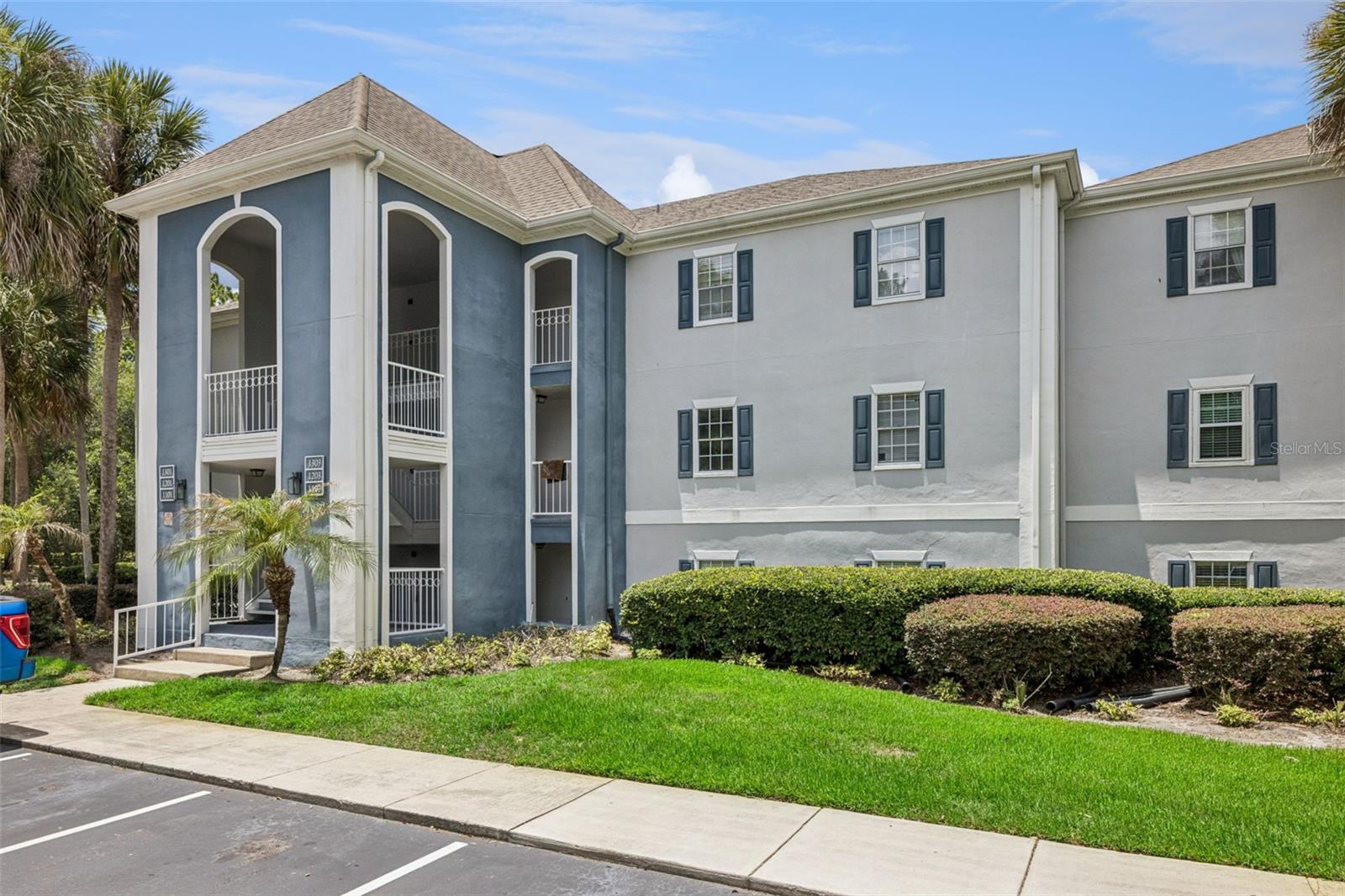 Welcome to this beautifully updated first-floor condo in the highly sought-after Clubside at Sabal Point community, where comfort, style, and tranquil pond views come together perfectly. Ideal as a primary residence, vacation retreat, or investment opportunity, this spacious 2-bedroom, 2.5-bath home offers a thoughtfully designed layout and extensive recent upgrades throughout.

Step inside to an expansive open-concept living and dining area filled with natural light, creating a warm and inviting atmosphere. Sliding glass doors lead to a private screened-in patio overlooking the serene pond — the perfect spot to enjoy your morning coffee or unwind at the end of the day.

Designed for both privacy and functionality, the split-bedroom floor plan features two generously sized primary suites, each complete with its own private bathroom and walk-in closet. An additional half bath provides added convenience for guests.

The well-appointed kitchen offers ample cabinet space, a cozy eat-in dining area, and includes all major appliances: refrigerator, range, microwave, and dishwasher. An indoor laundry area with washer and dryer included makes everyday living even easier.

This move-in-ready condo has been extensively renovated with quality updates, including complete replumbing, new shower valves, a new 40-gallon water heater, new shower pan, new hose bib, fresh interior paint, new baseboards, interior doors, hardware, and hinges. Both bathrooms have been beautifully upgraded with new tile, new cabinetry, granite countertops, and updated faucets. Additional improvements include new ceiling fans and lighting, updated light fixtures and switches, and new window blinds throughout.

Located in the desirable Clubside at Sabal Point community, residents enjoy a prime location close to shopping, dining, major roadways, and everything Central Florida has to offer.
